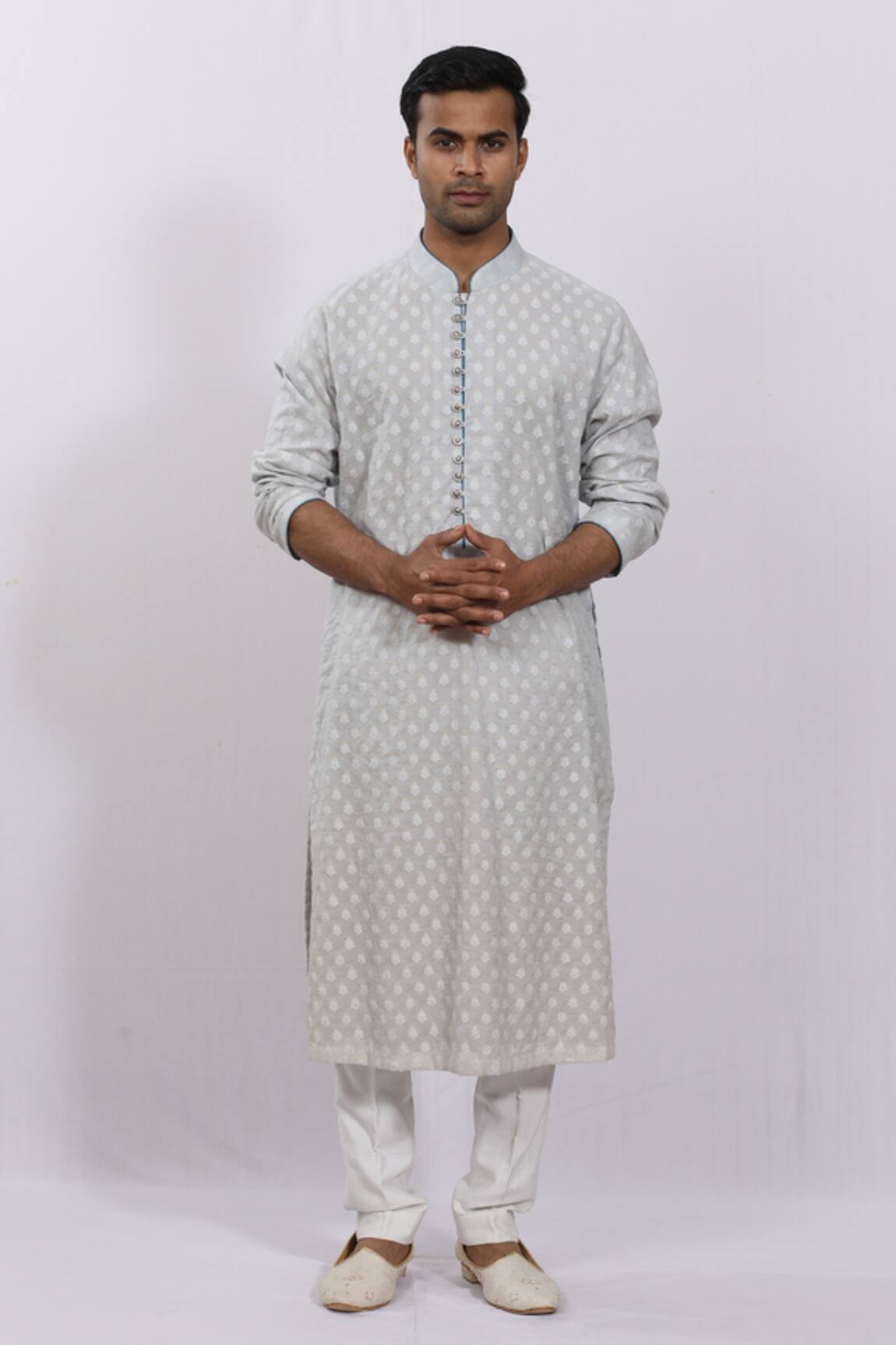 Sankalan - Men Banarasi Silk Kurta