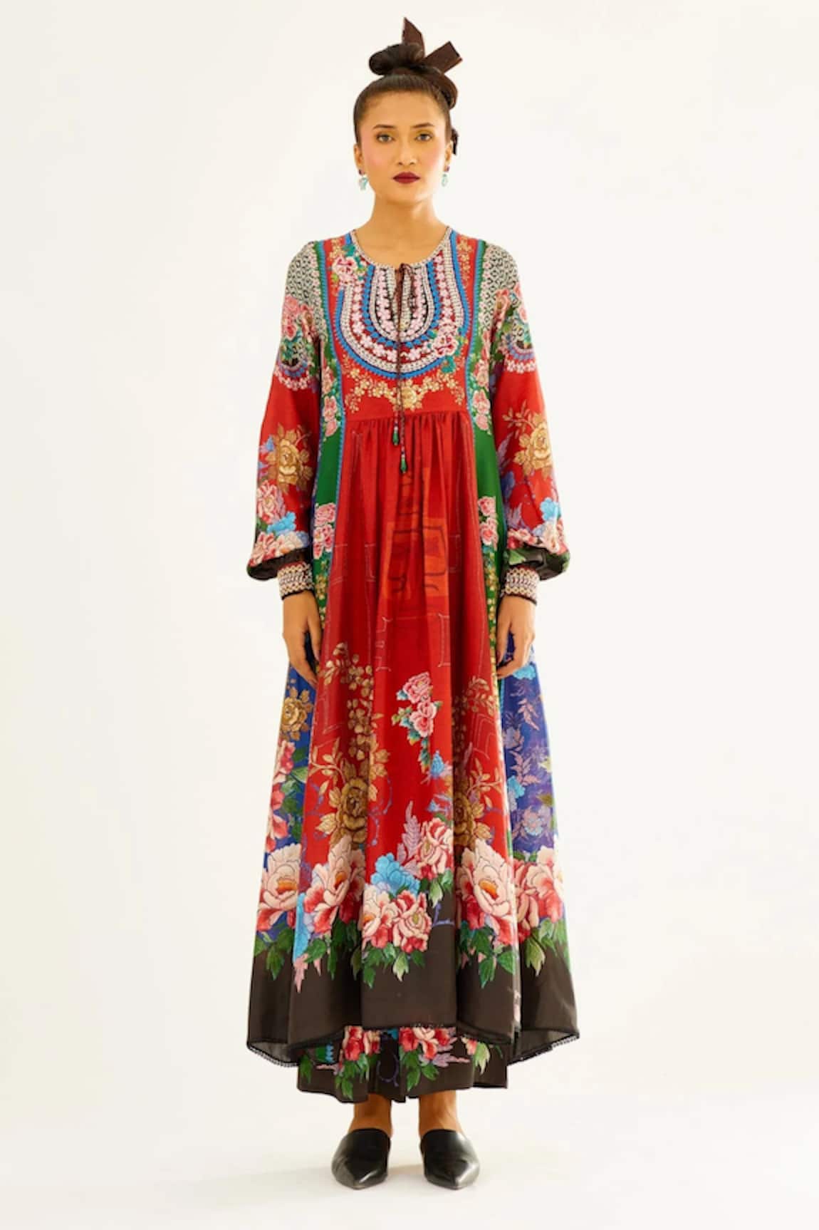 Rajdeep Ranawat Aida Silk Printed Anarkali