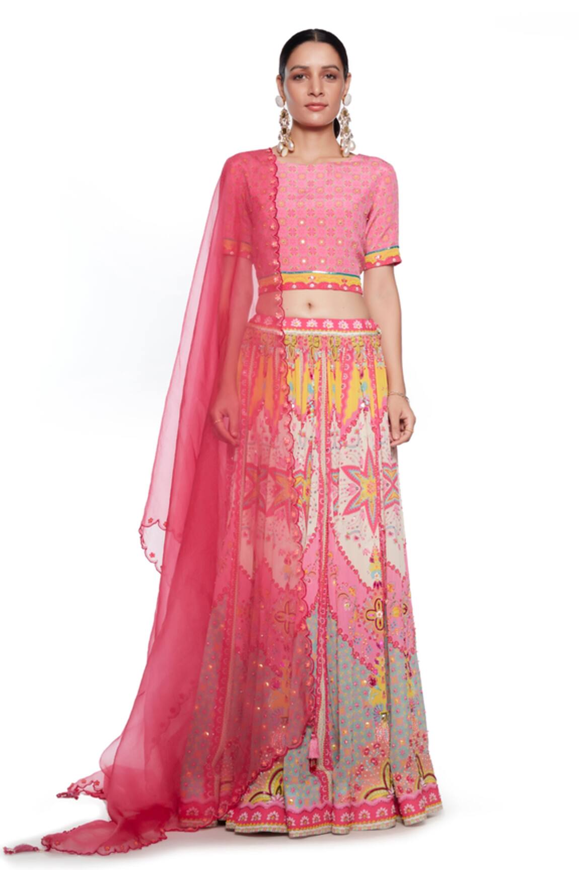 Siddhartha Bansal Printed Lehenga Set