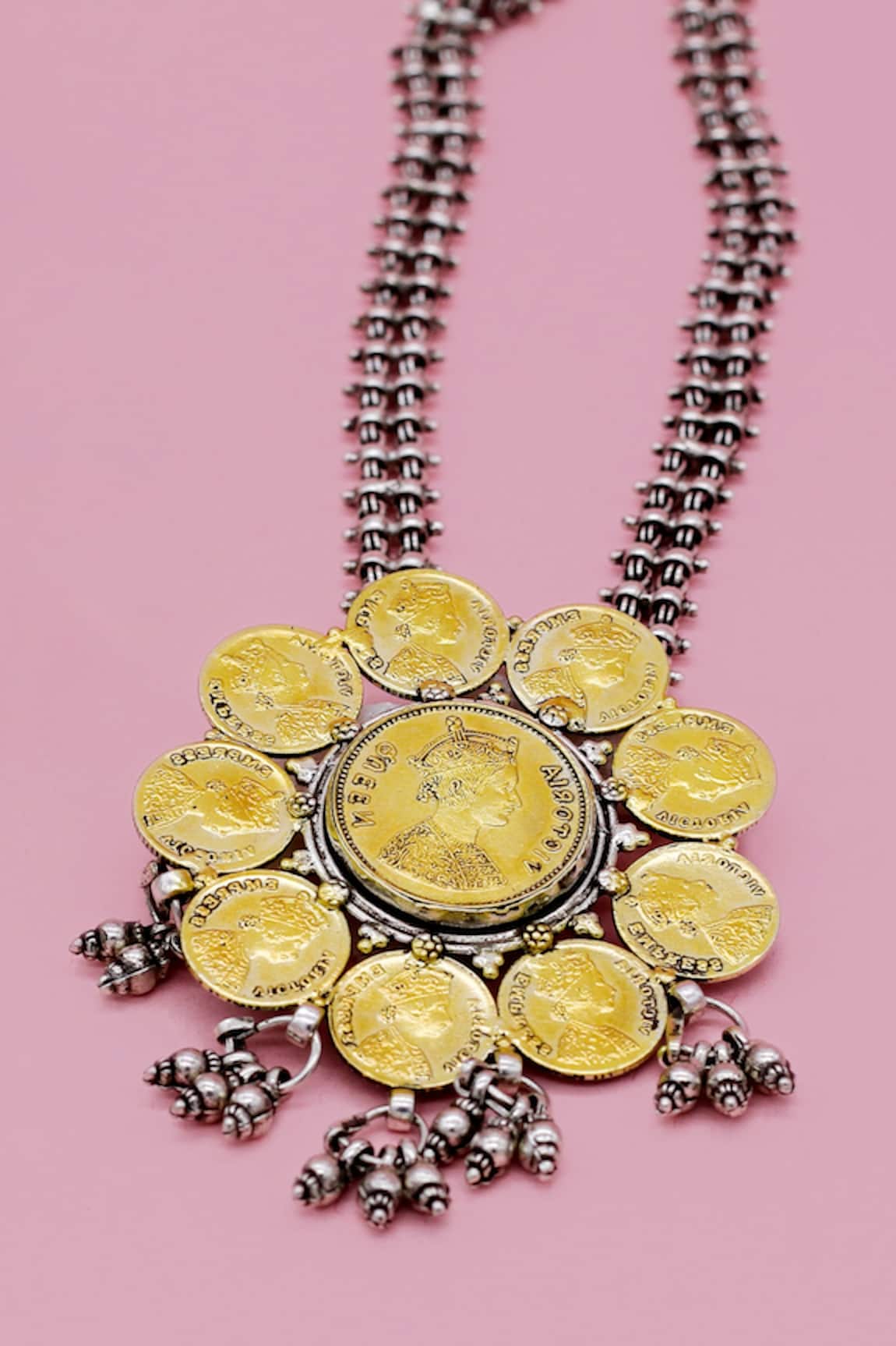 Sangeeta Boochra X Deme Aafreen Coin Necklace