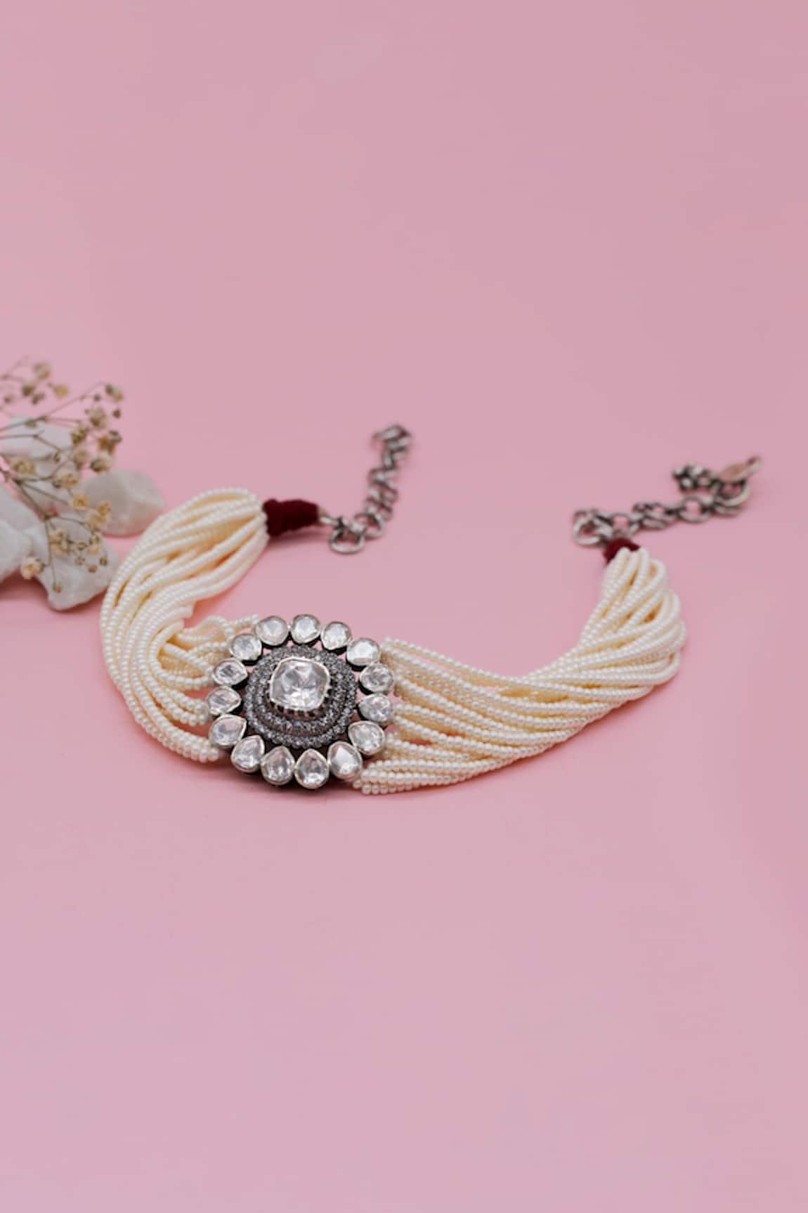 Sangeeta Boochra X Deme Arzu Pearl Choker