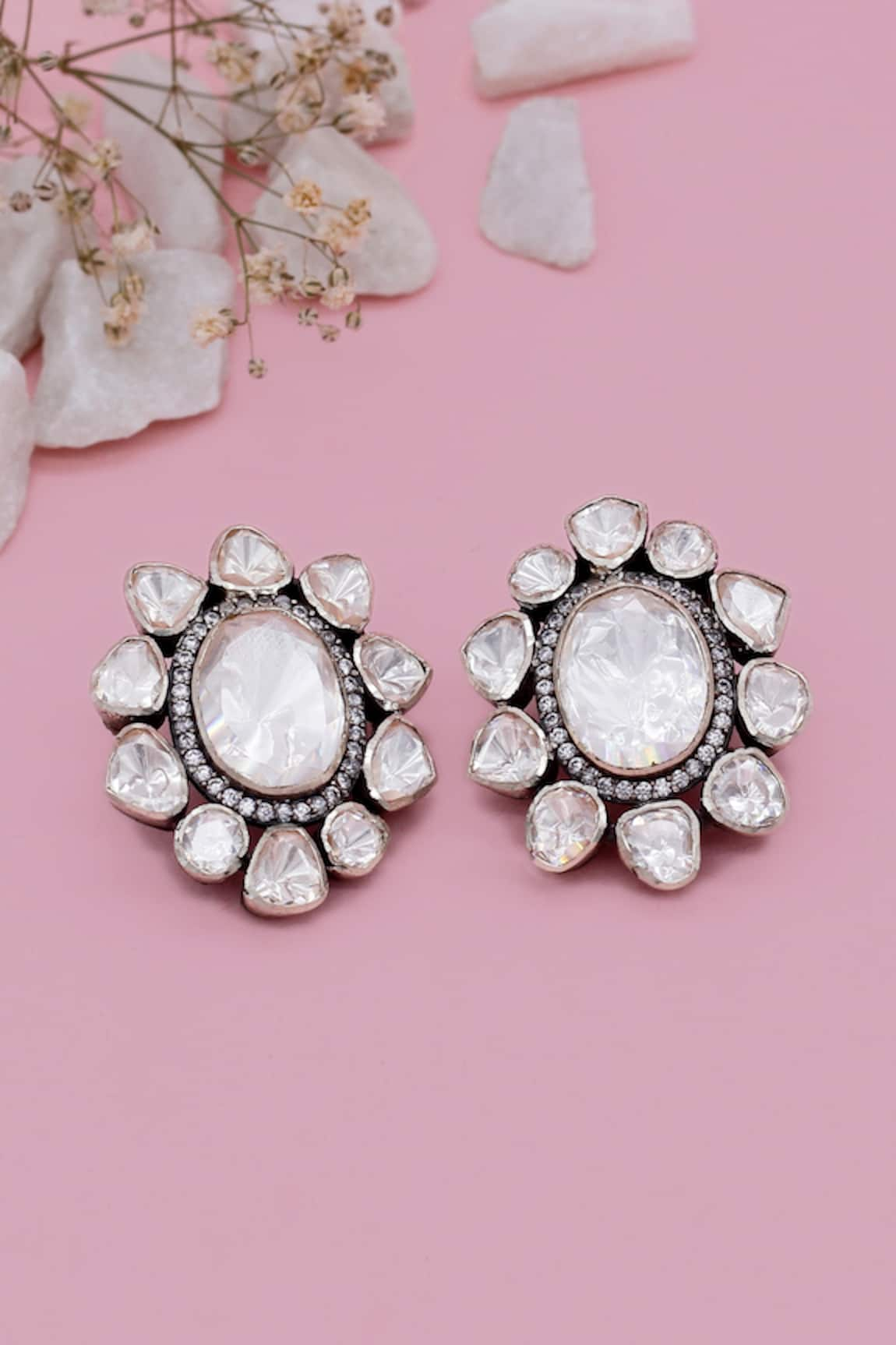 Sangeeta Boochra X Deme Shiva Embellished Stud Earrings