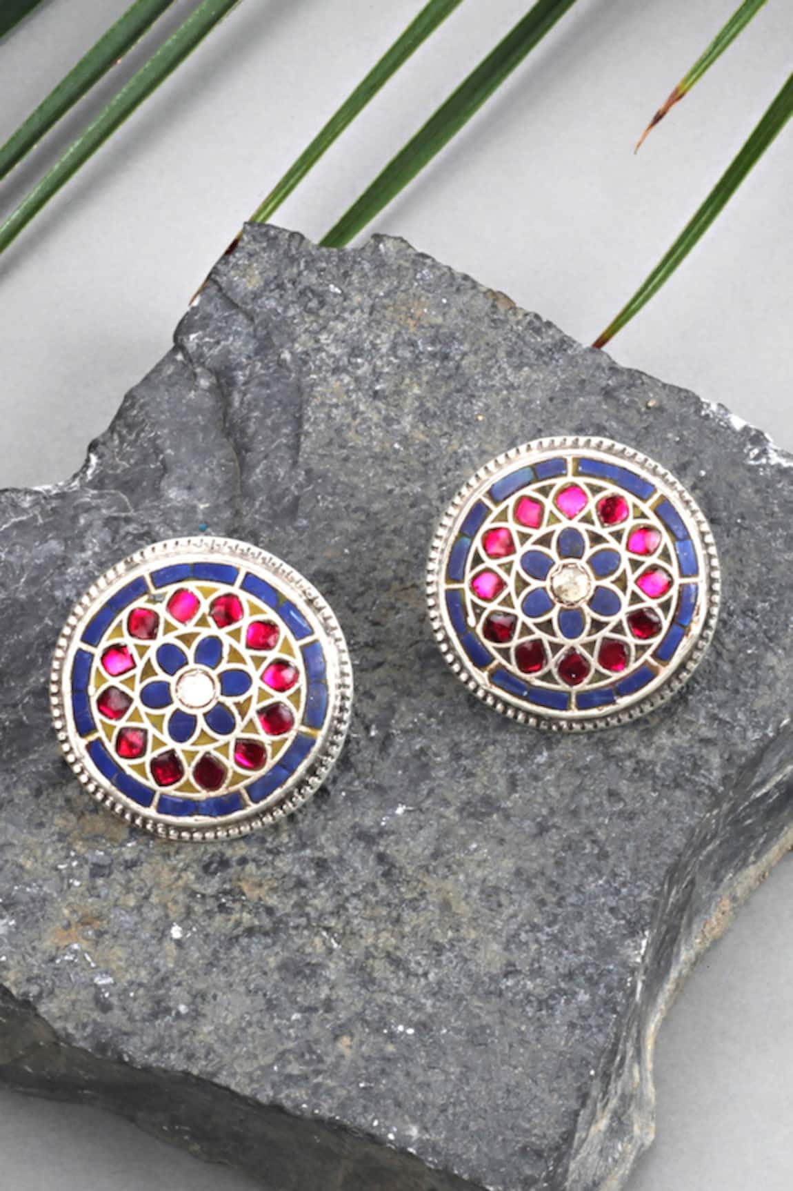 Sangeeta Boochra Handcrafted Stud Earrings