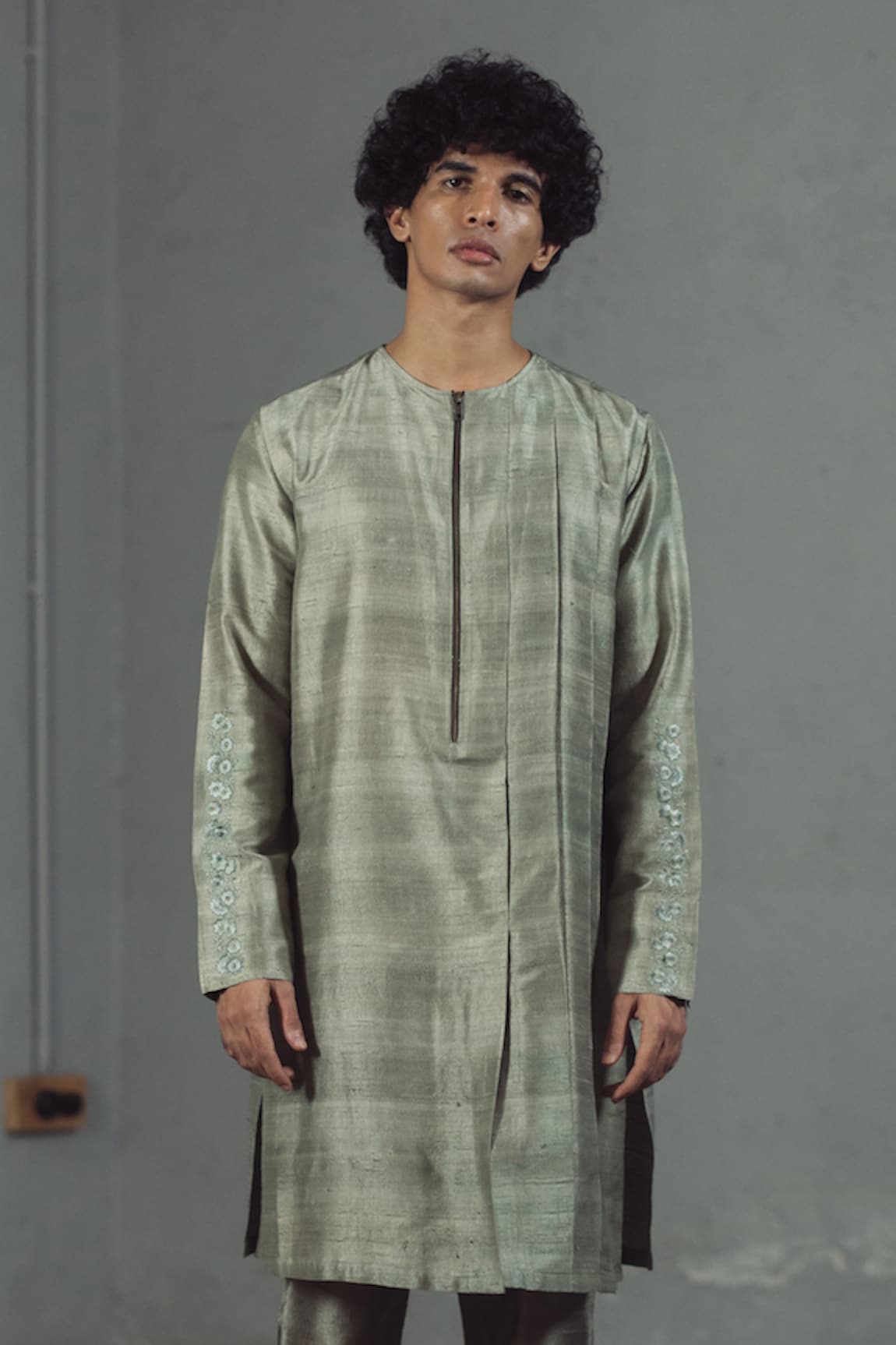 Mitesh Lodha Silk Kurta