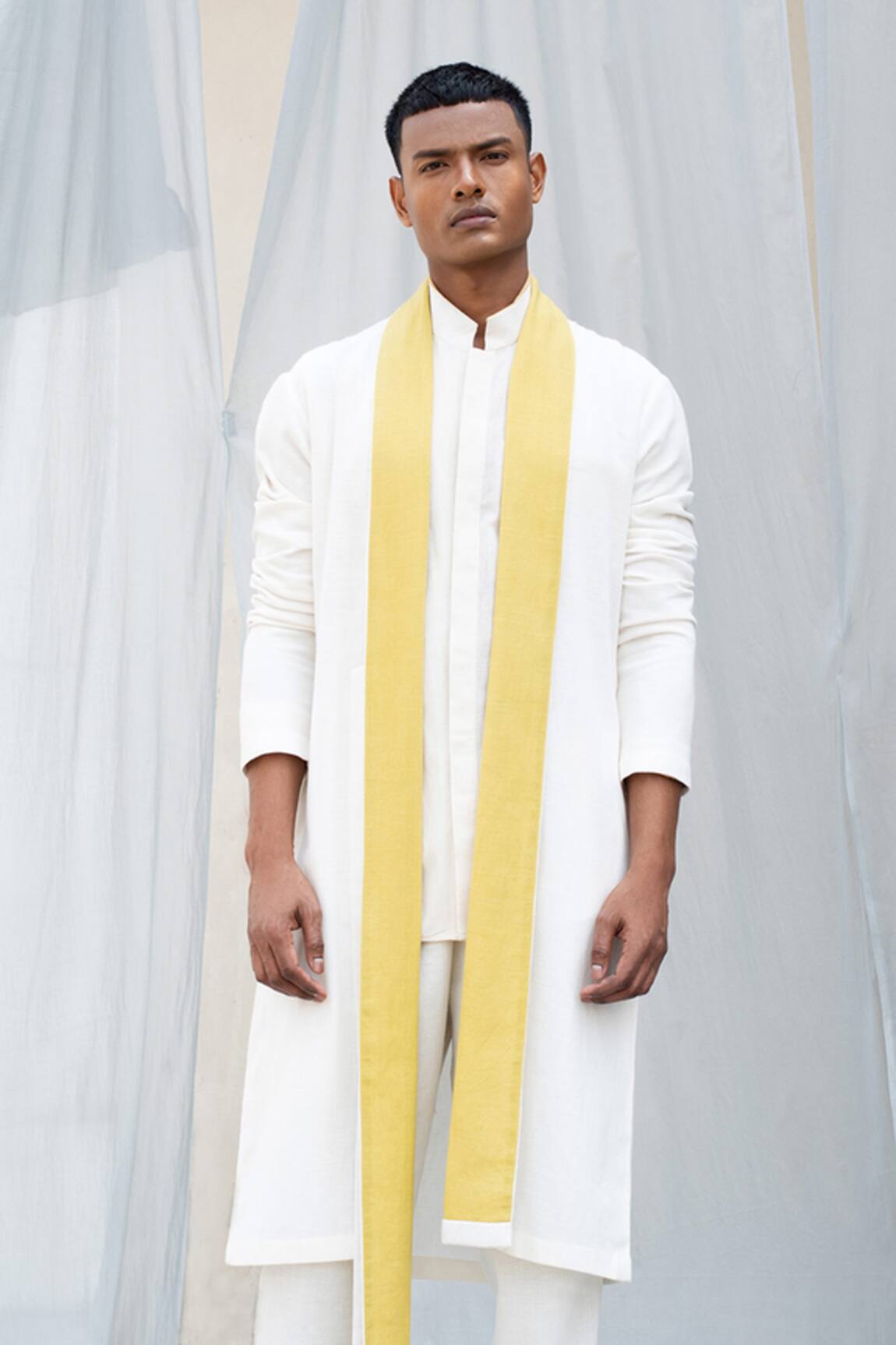 Antar Agni Handwoven Cotton Kurta