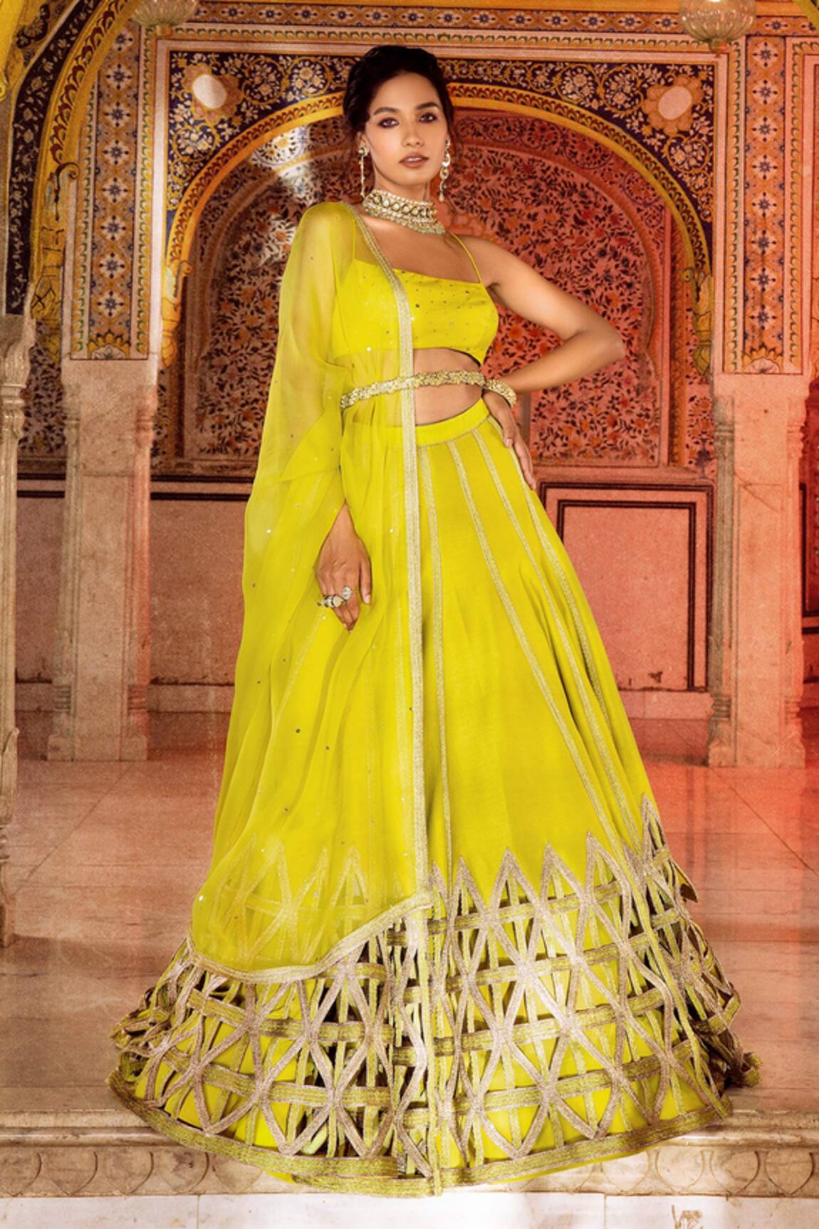 Supria Munjal Embroidered Lehenga Set