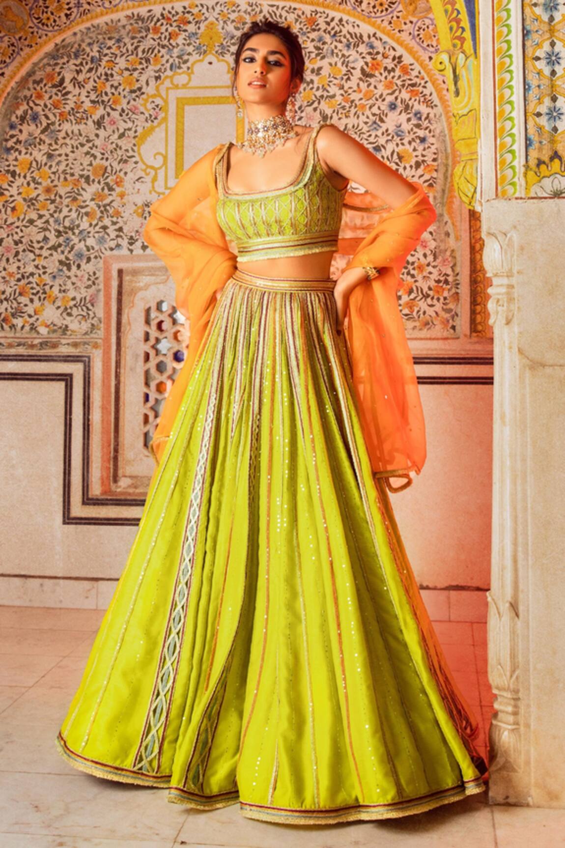 Supria Munjal Embroidered Lehenga Set