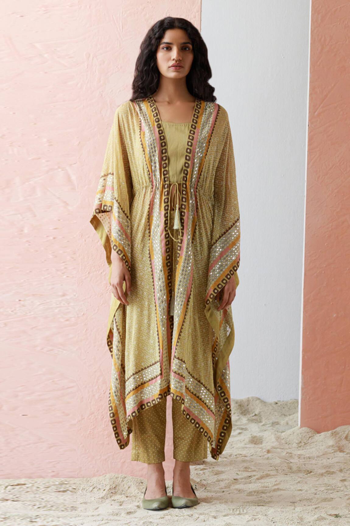 Surbhi Gupta Printed Jacket & Pant Set