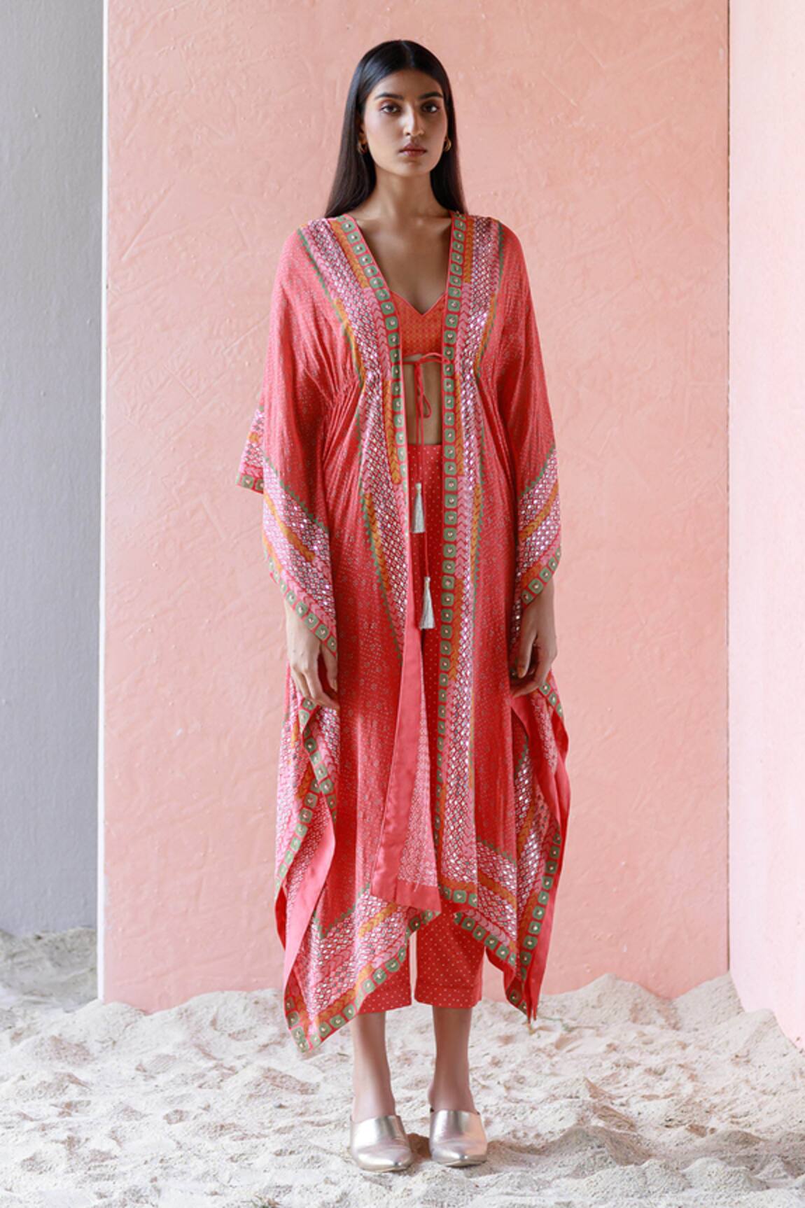 Surbhi Gupta Printed Jacket & Pant Set