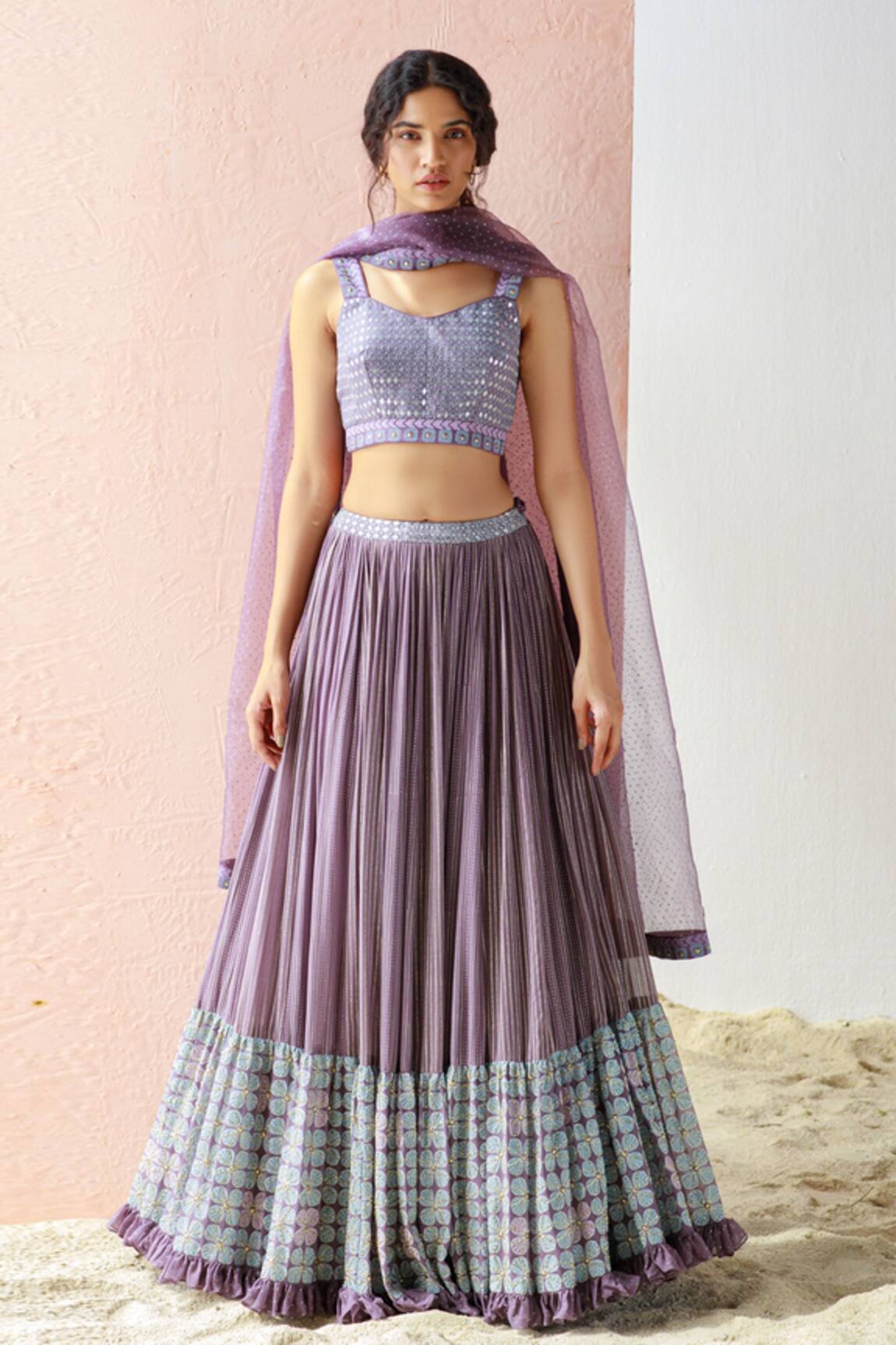 Surbhi Gupta Printed Lehenga Set