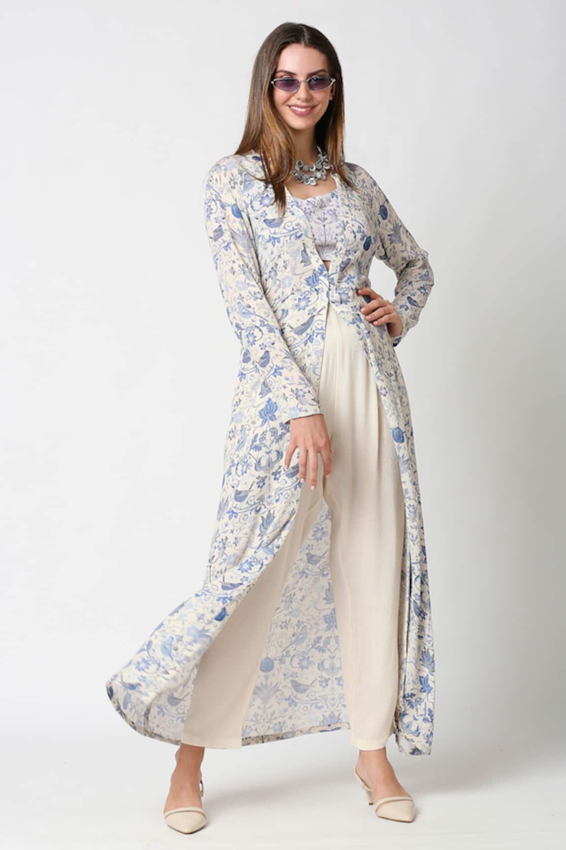 Sakshi Girri Printed Jacket & Pant Set 