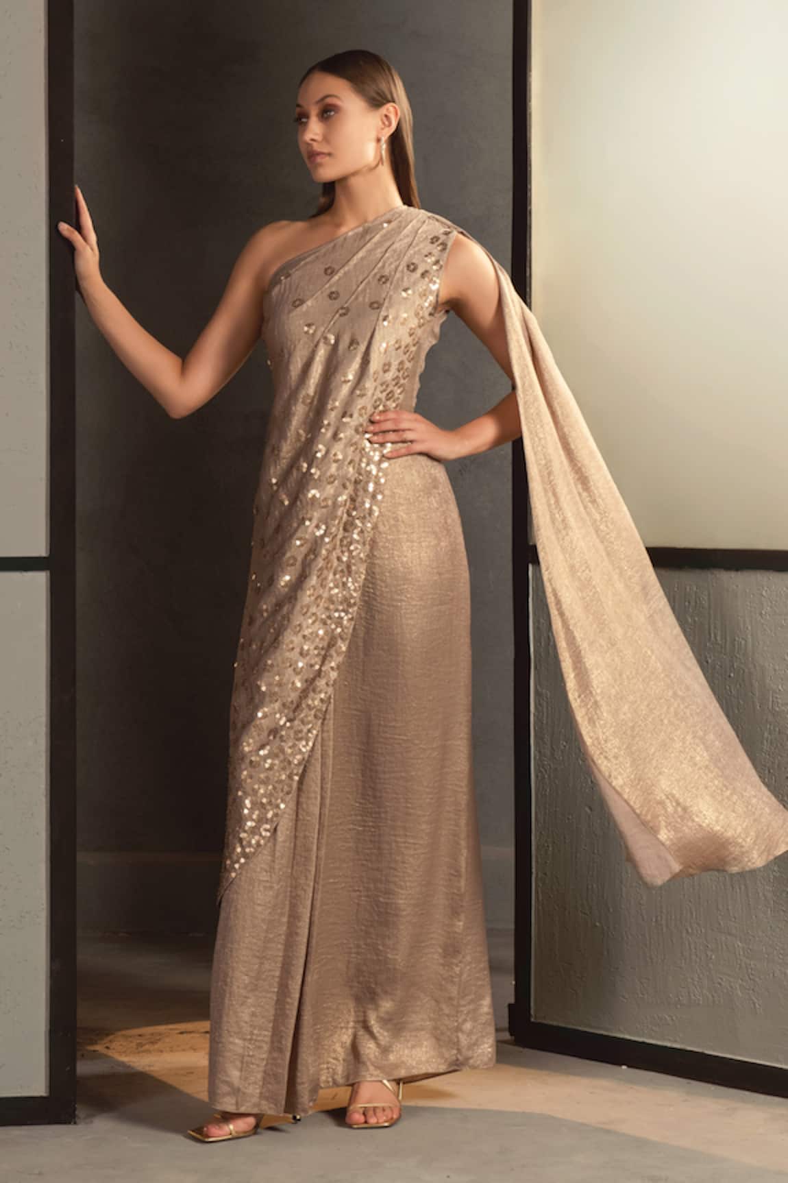 Namrata Joshipura Embellished Saree Gown