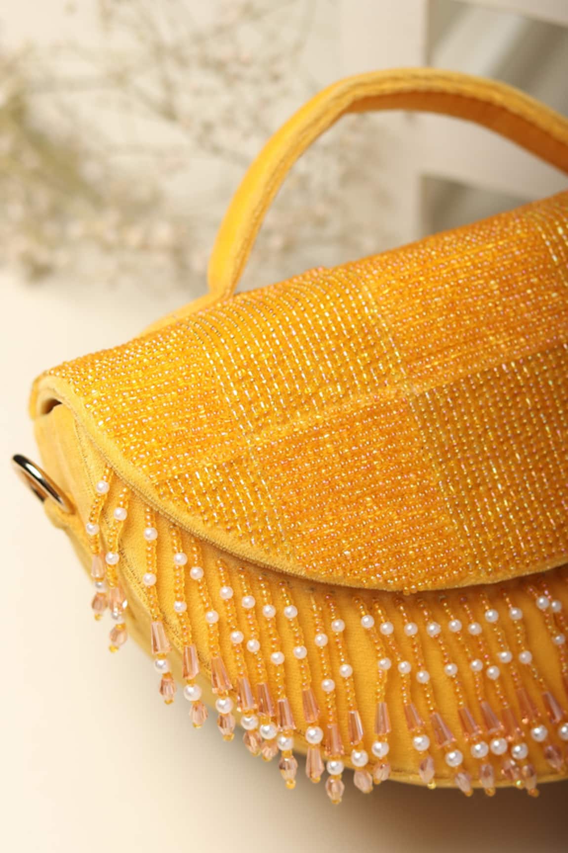 Maggie Shoulder Bag | Azalea Embossed Python Leather