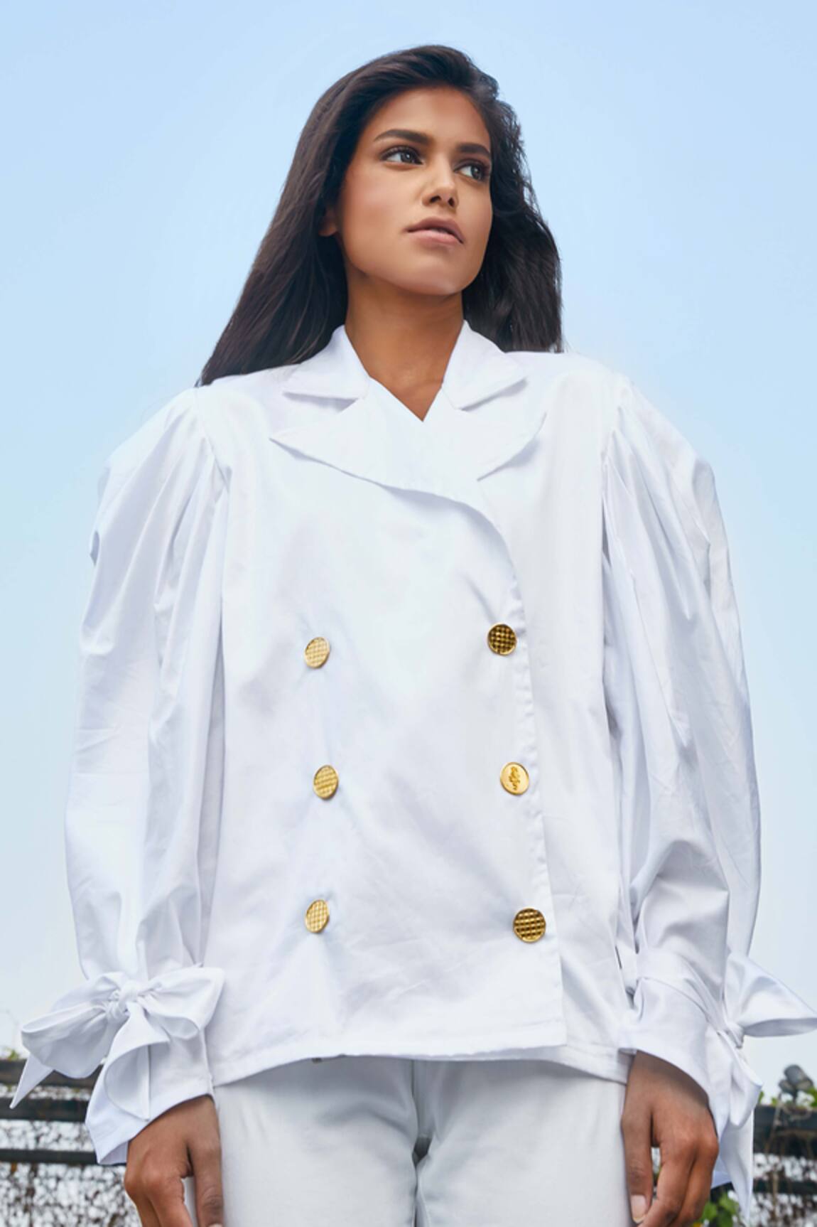 Studio Moda India Nawab Double Breasted Shirt