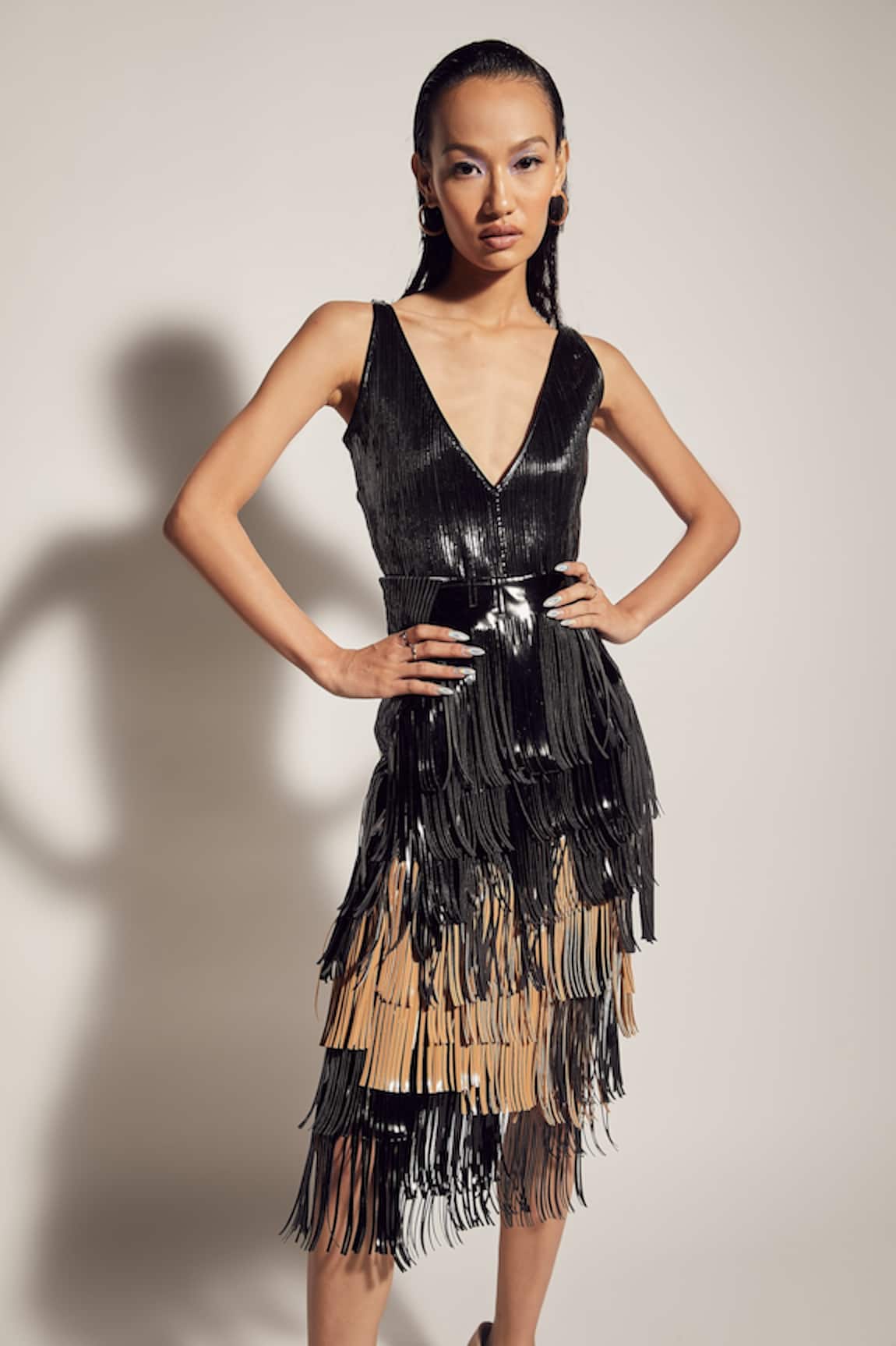 Sameer Madan Sleeveless Bodysuit 