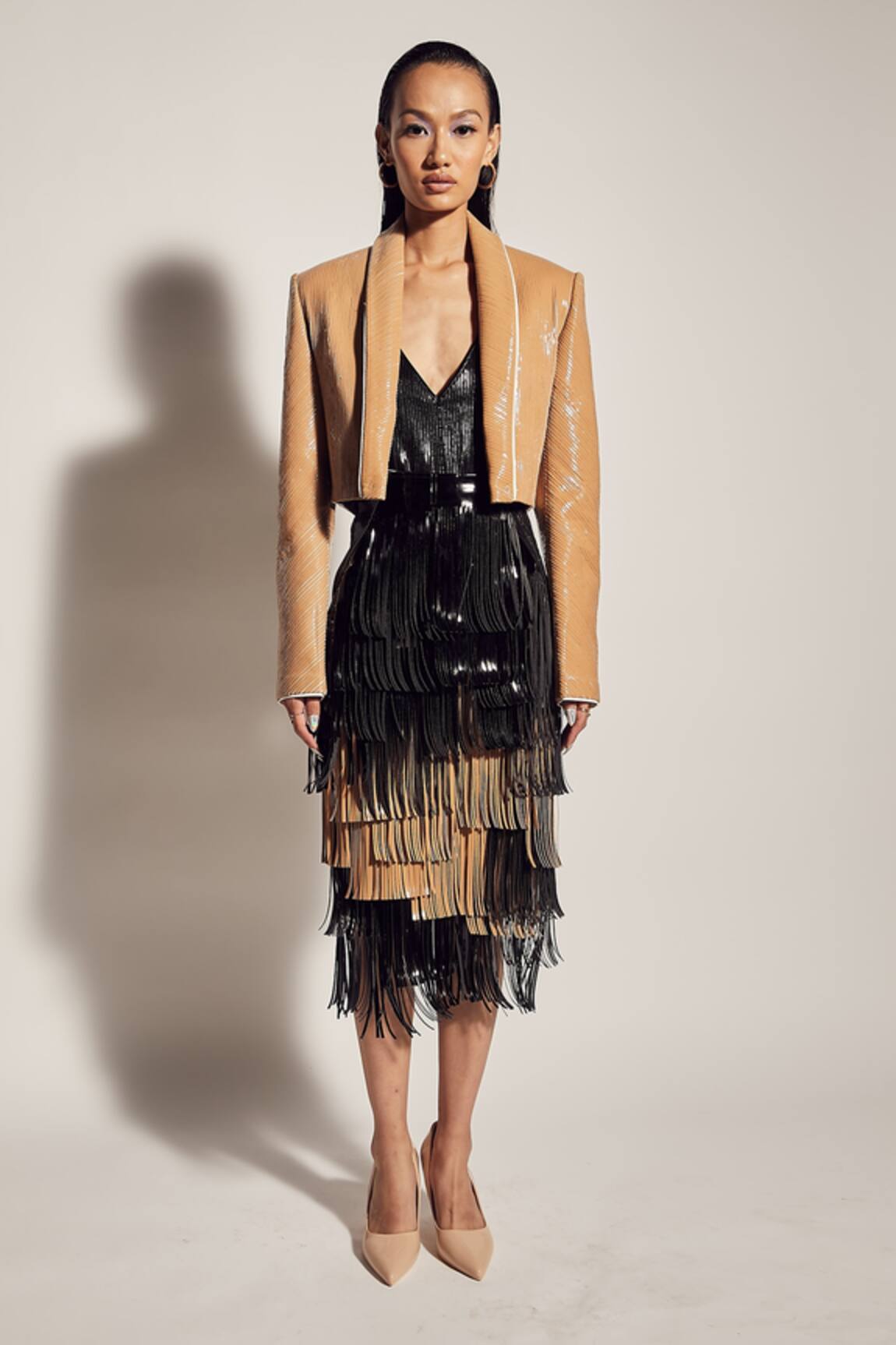 Sameer Madan Shawl Collar Jacket