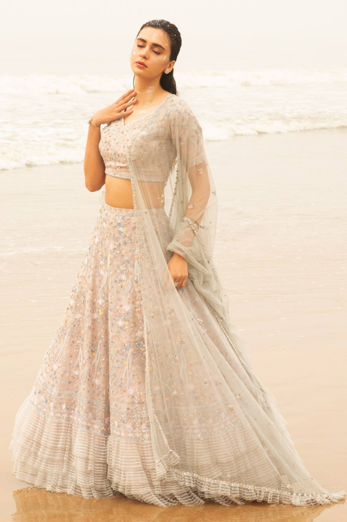Decemberbyvivek Embroidered Lehenga Set