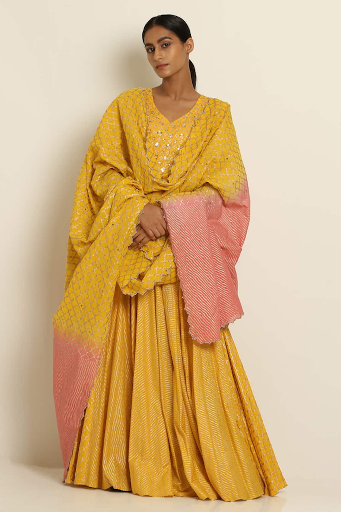 Seema Nanda Embroidered Anarkali Set