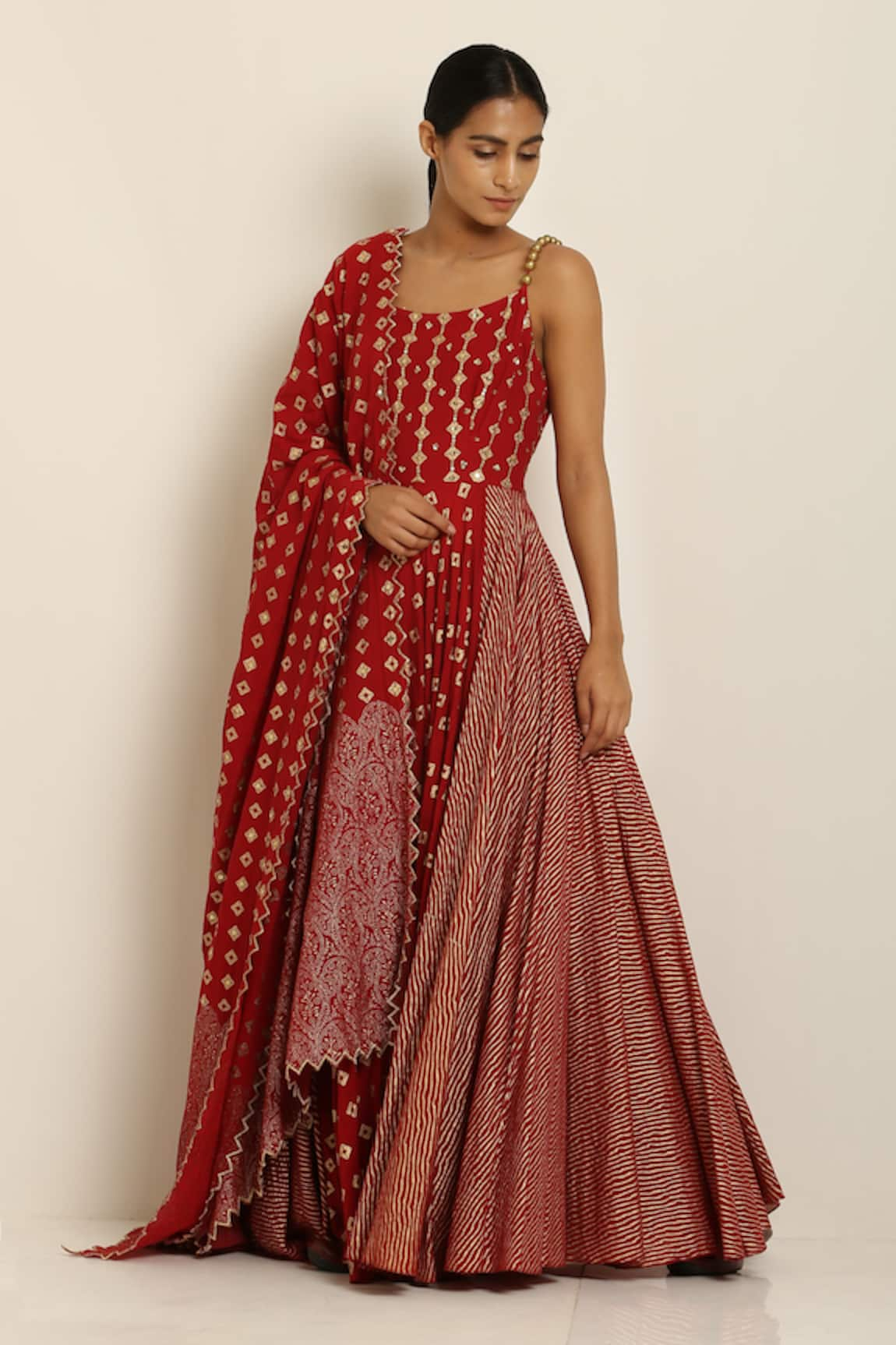 Seema Nanda Embroidered Anarkali