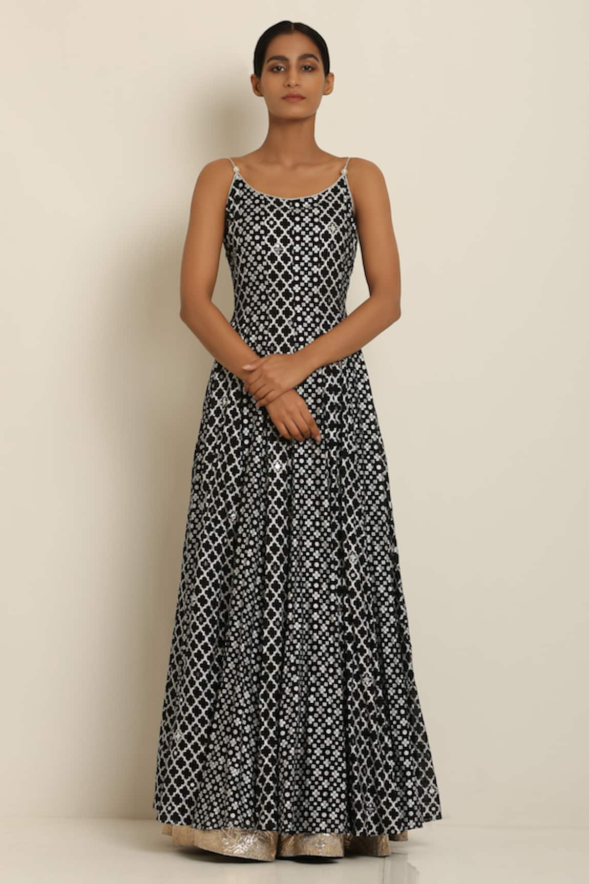 Seema Nanda Printed Anarkali  