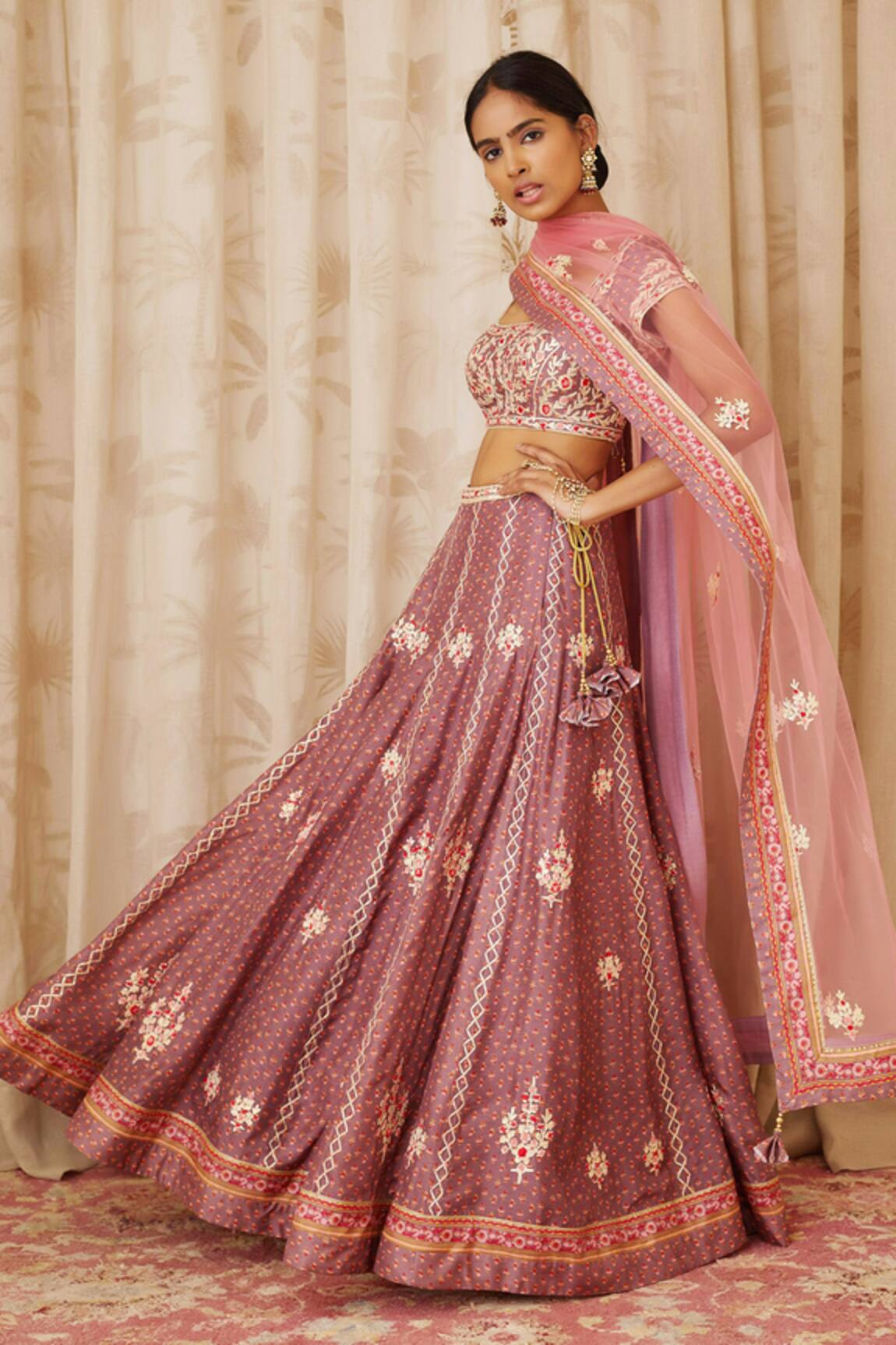 Shyam Narayan Prasad Embroidered Lehenga Set