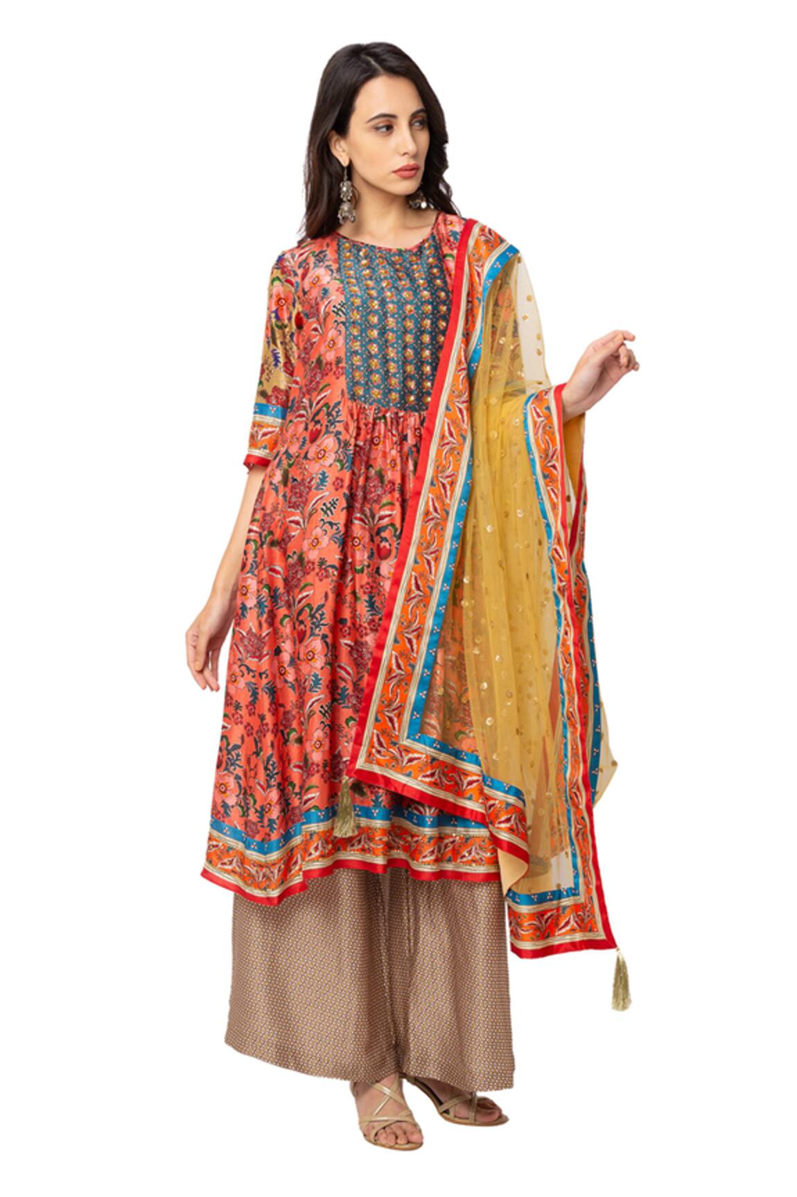 Soup By Sougat Paul Printed Kurta Set 