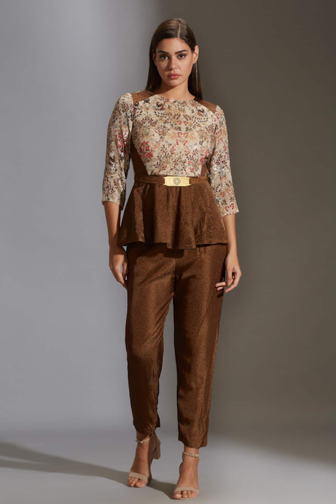 Soup by Sougat Paul Printed Top & Pant Set
