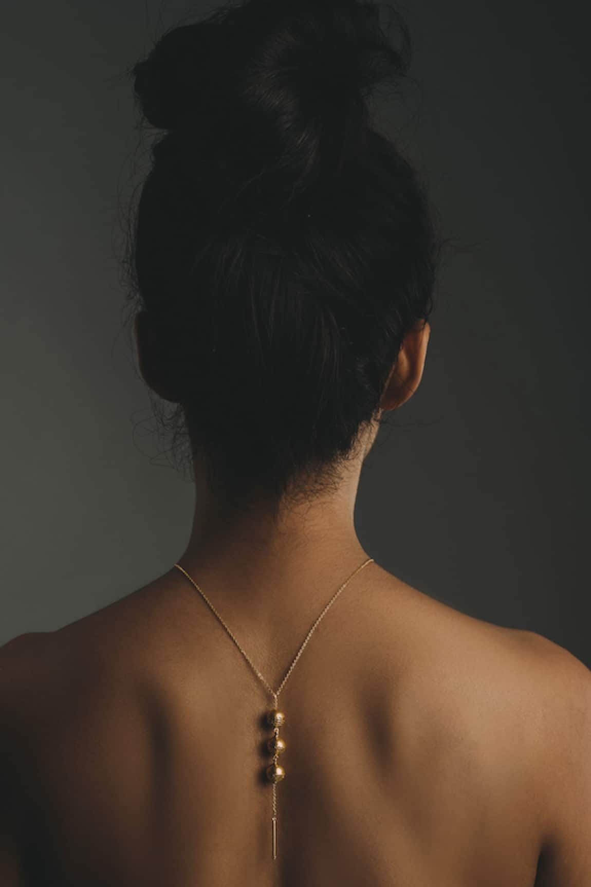 The Slow Studio Handcrafted Lariat Pendant Necklace