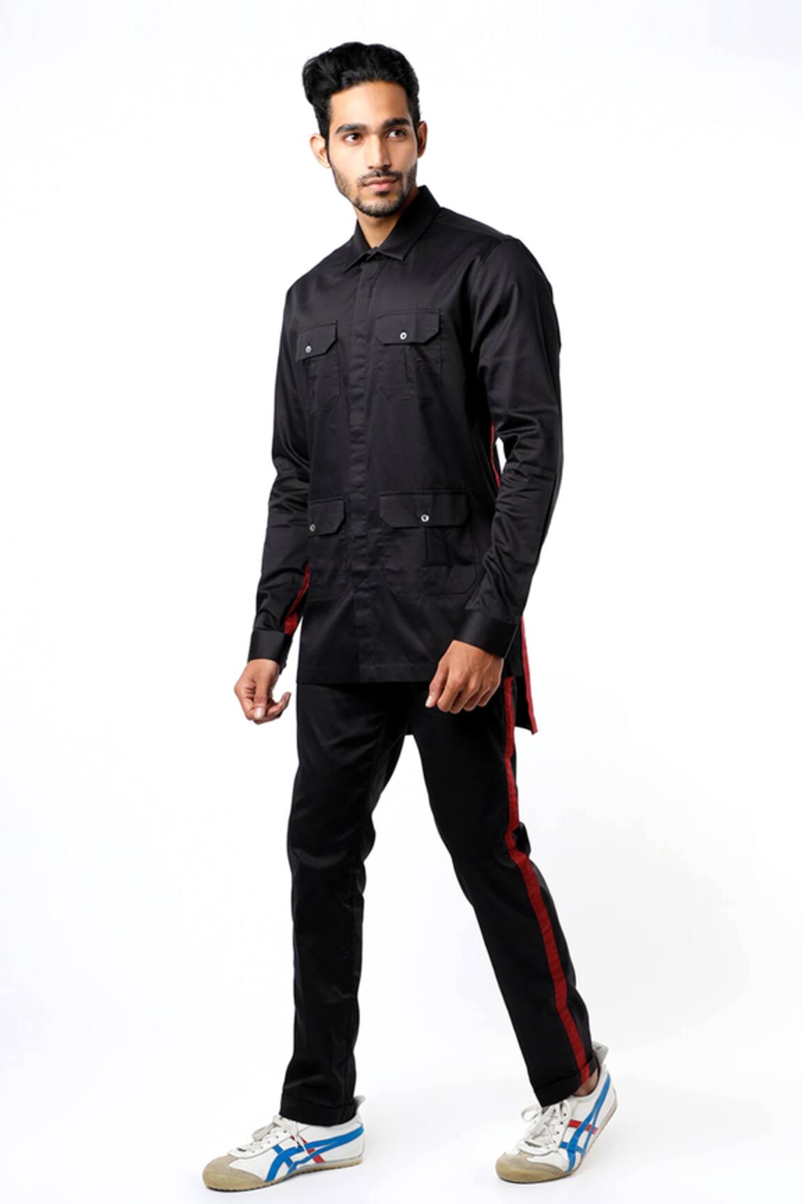 Mr. Ajay Kumar Safari Shirt & Pant Set