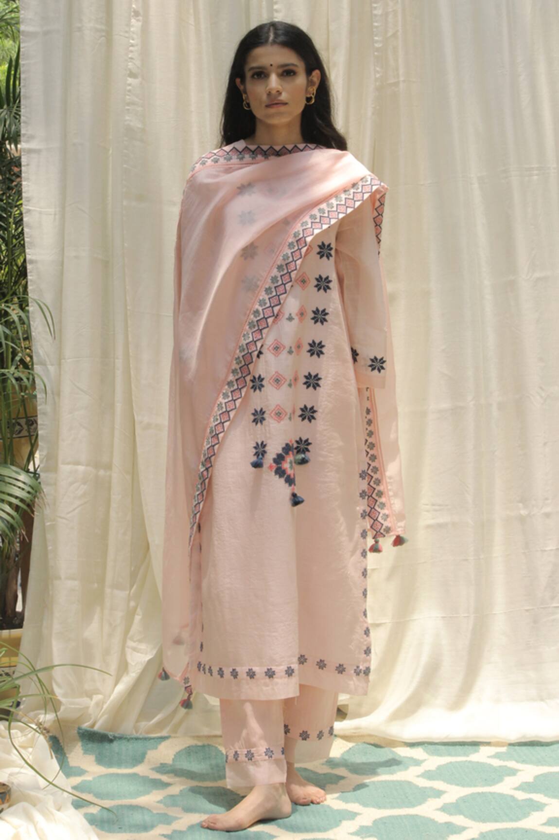 Shivani Bhargava Chanderi Kurta Set