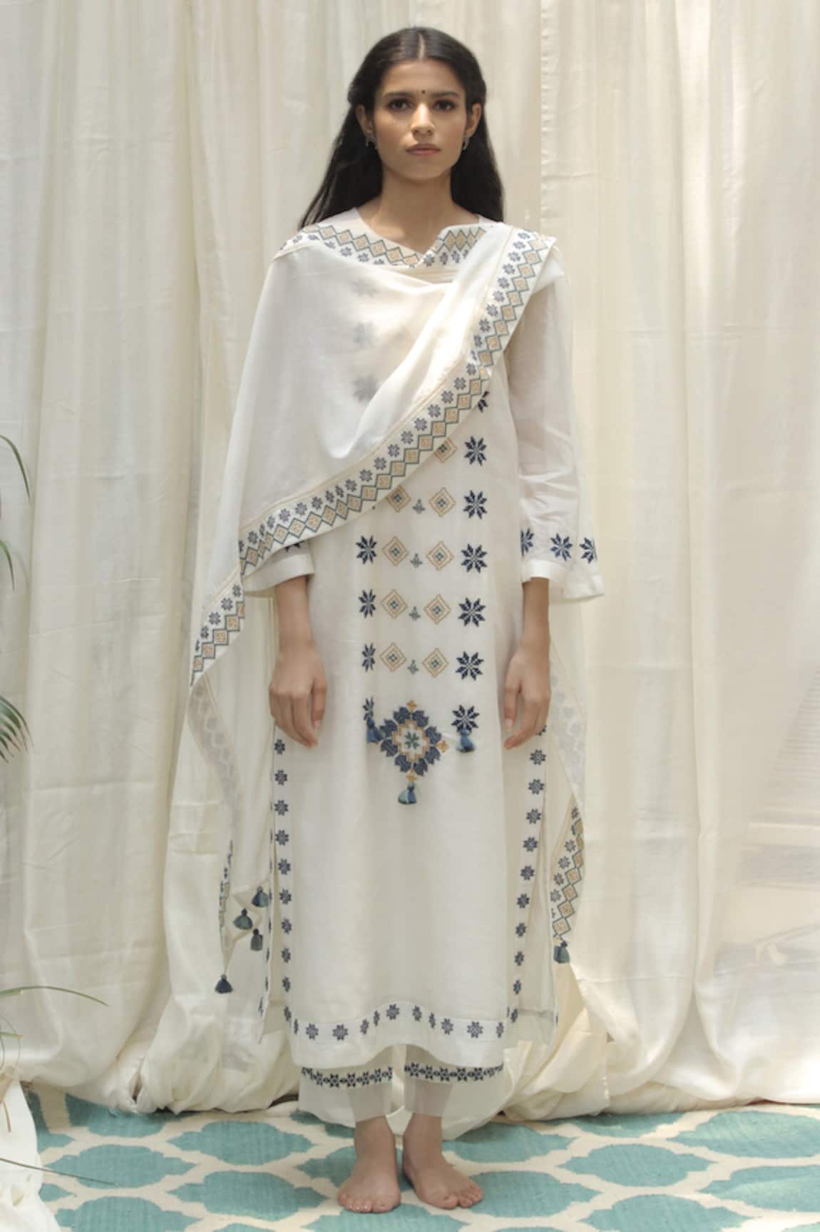 Shivani Bhargava Chanderi Kurta Set