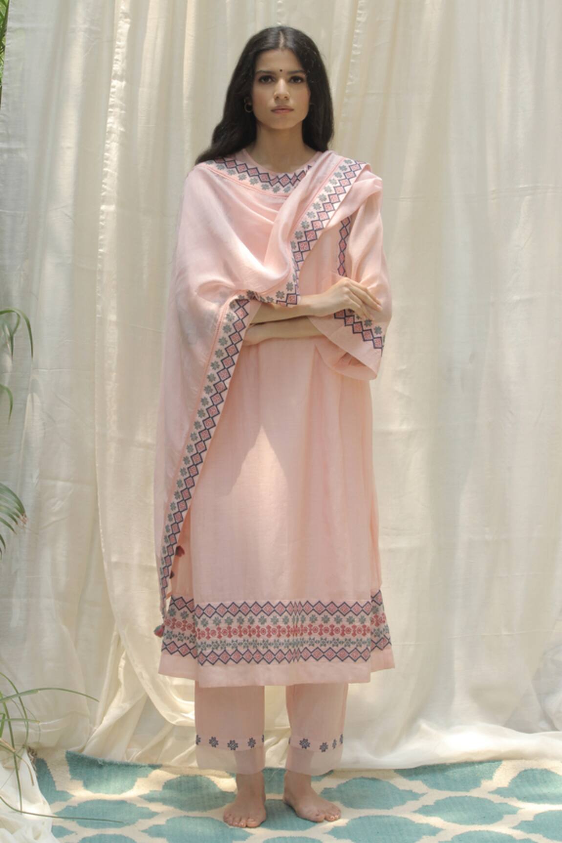 Shivani Bhargava Chanderi Kurta Set