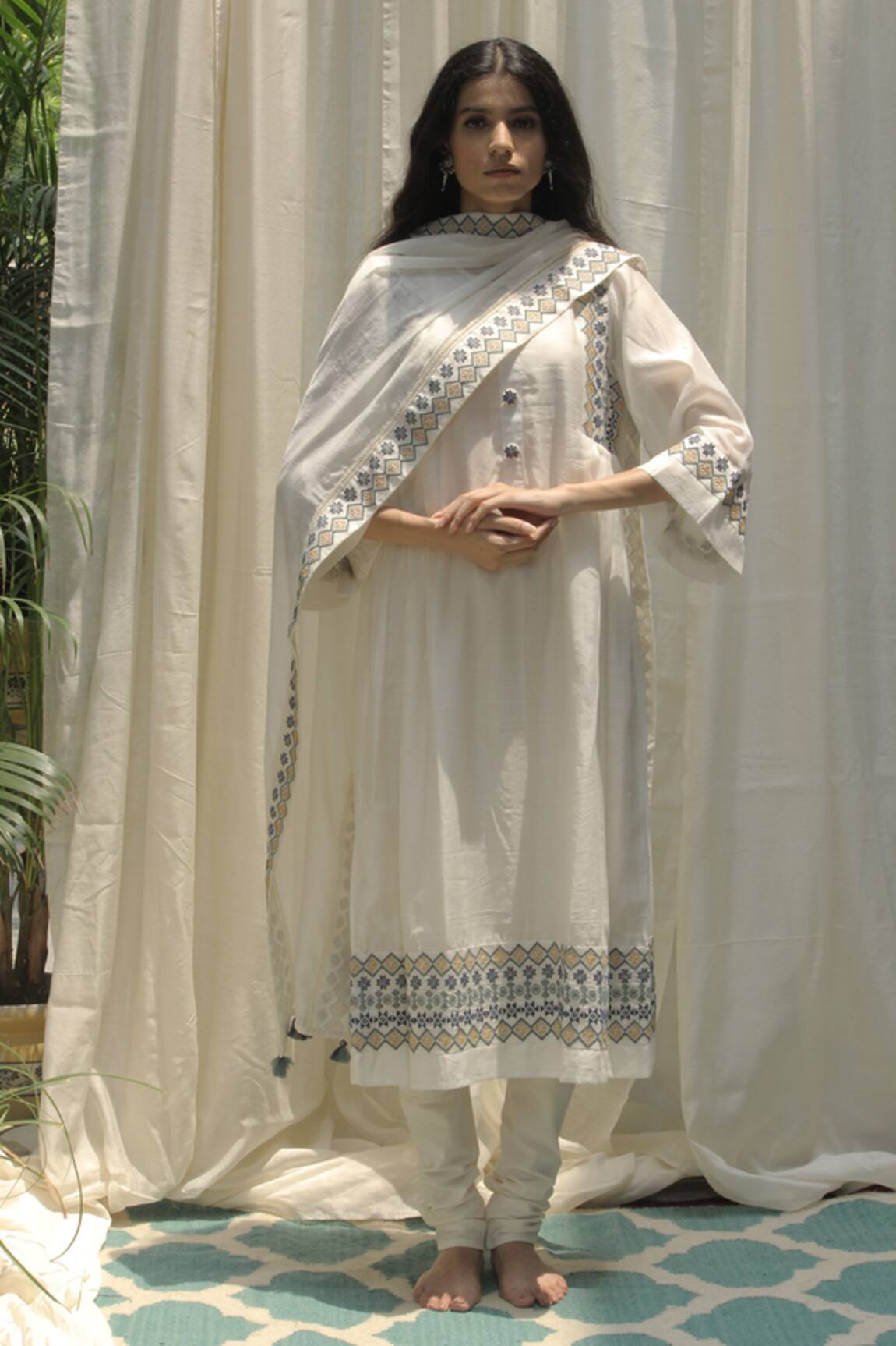 Shivani Bhargava Chanderi Kurta Set