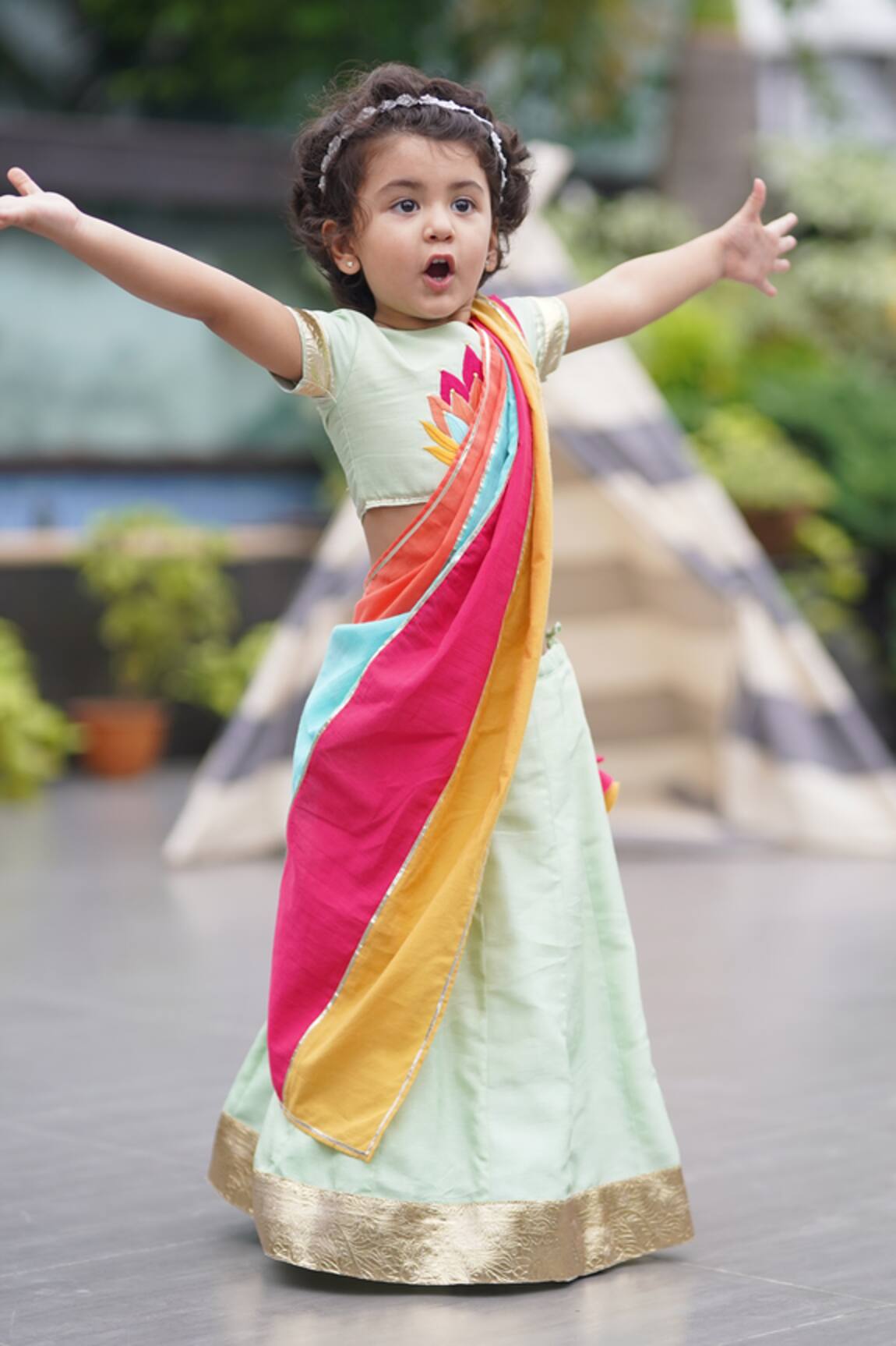 MI Dulce AN'YA Organic Cotton Lehenga Set 