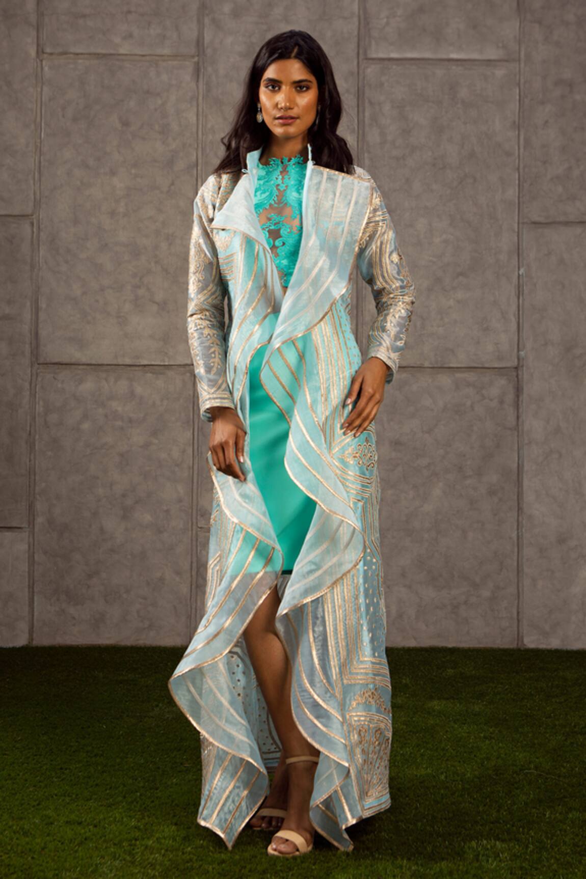 Siddartha Tytler Floral Applique Jacket