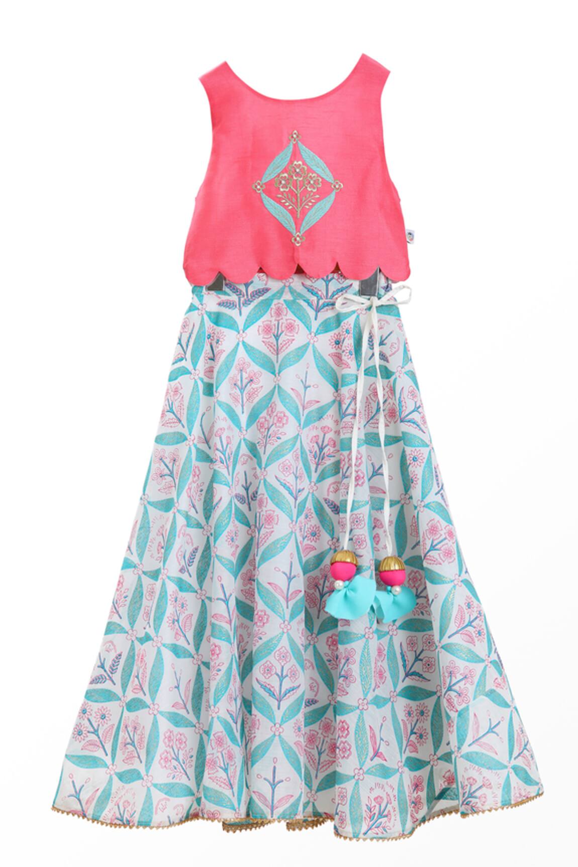 MI Dulce AN'YA Printed Lehenga Set