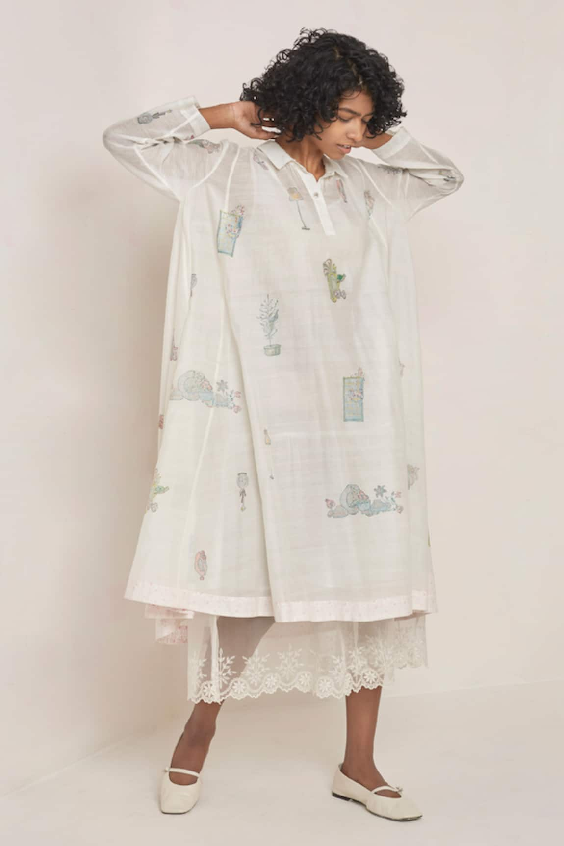 Eka Handloom Printed Dress