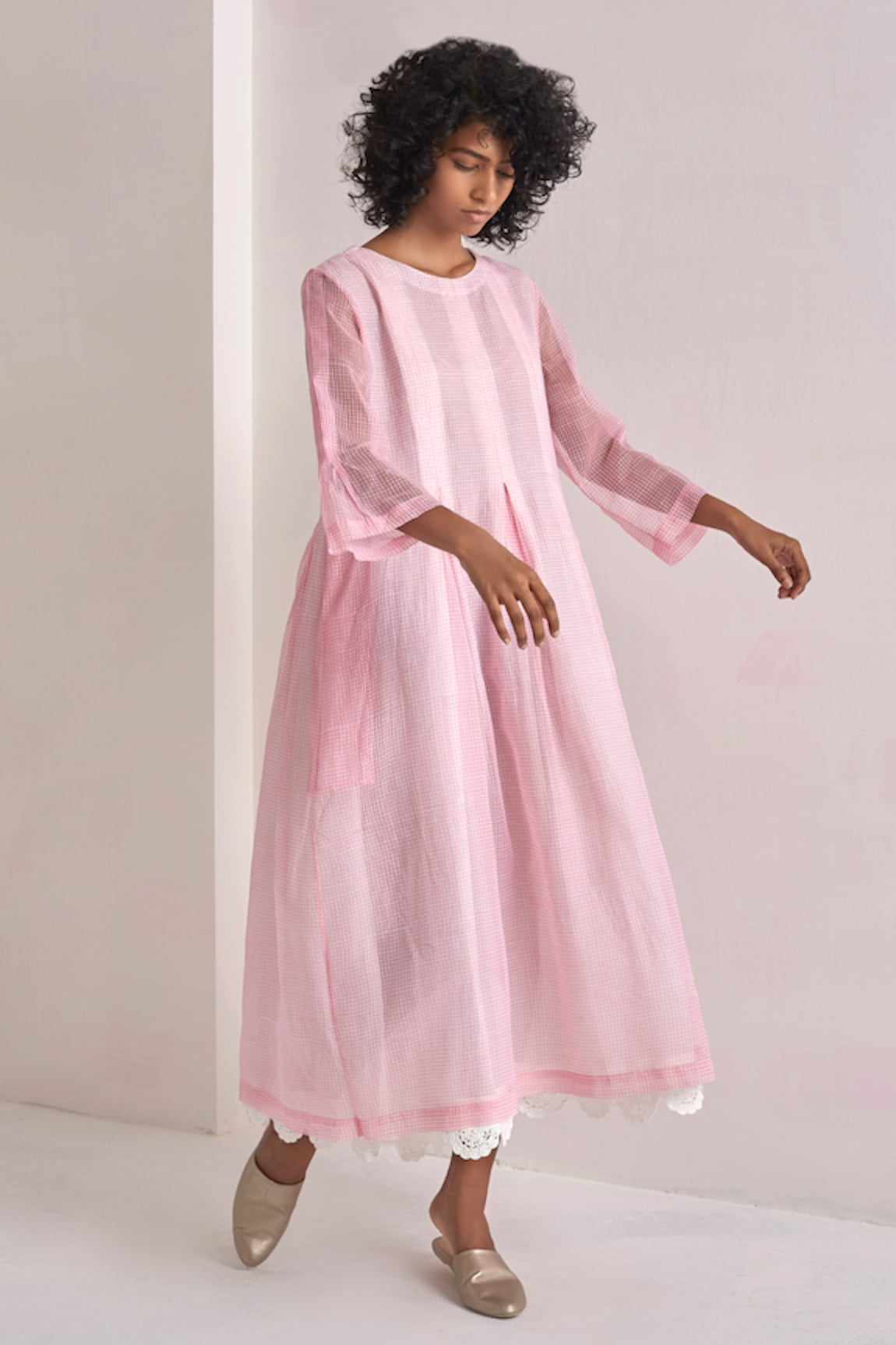 Eka Kota Printed Flared Dress