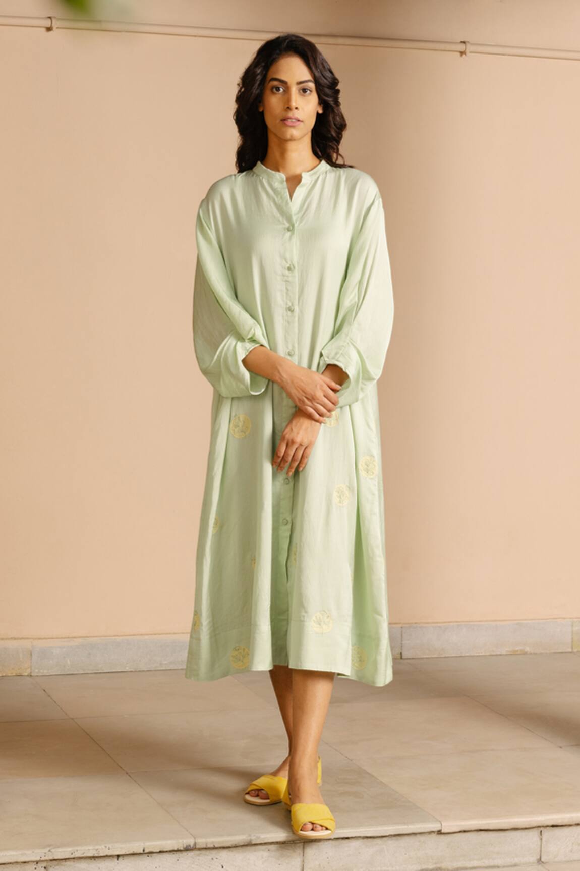 Ayaka Organic Cotton Patchwork Dress 