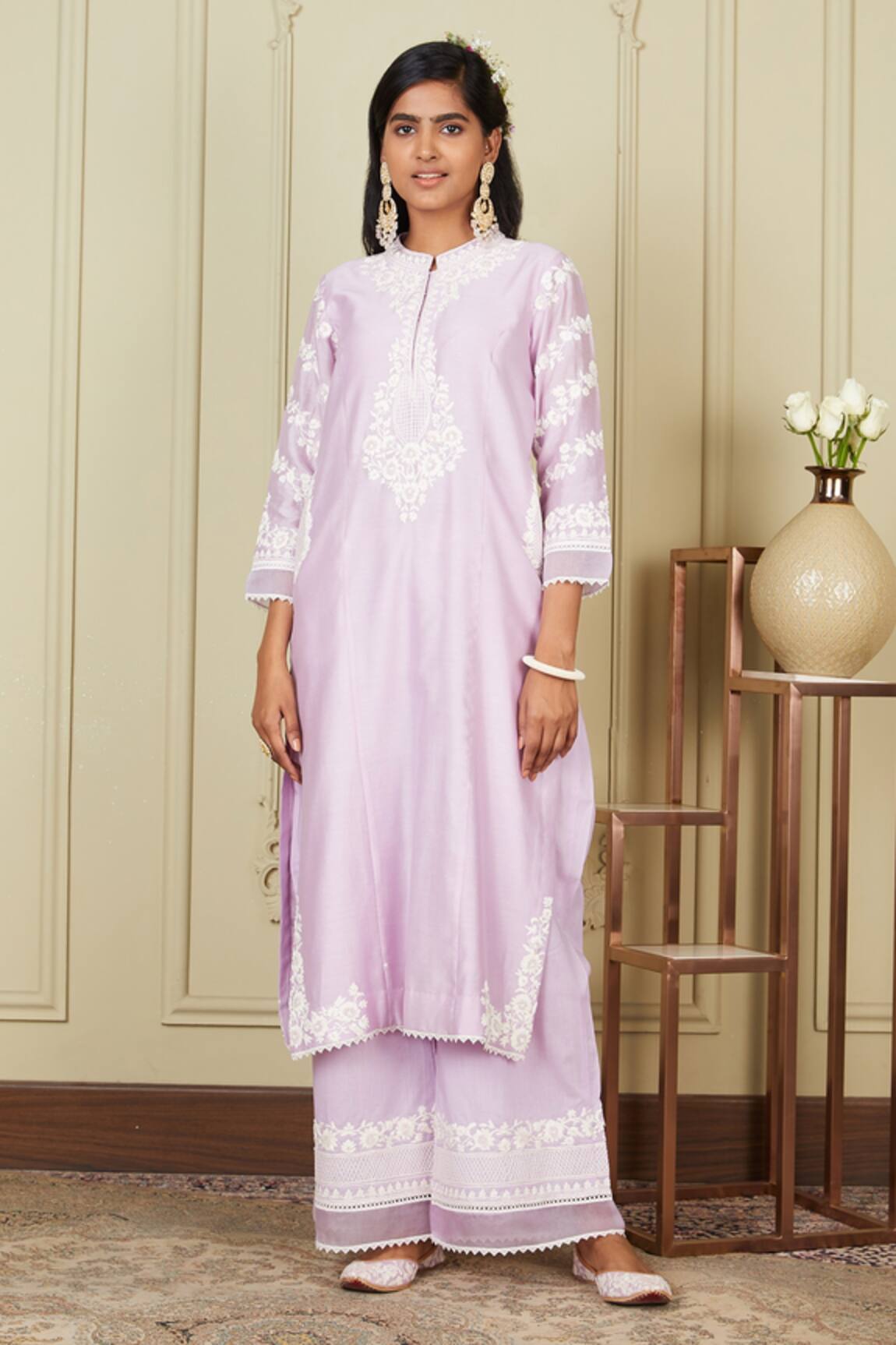 Sheetal Batra Banafsha Kurta & Palazzo Set 
