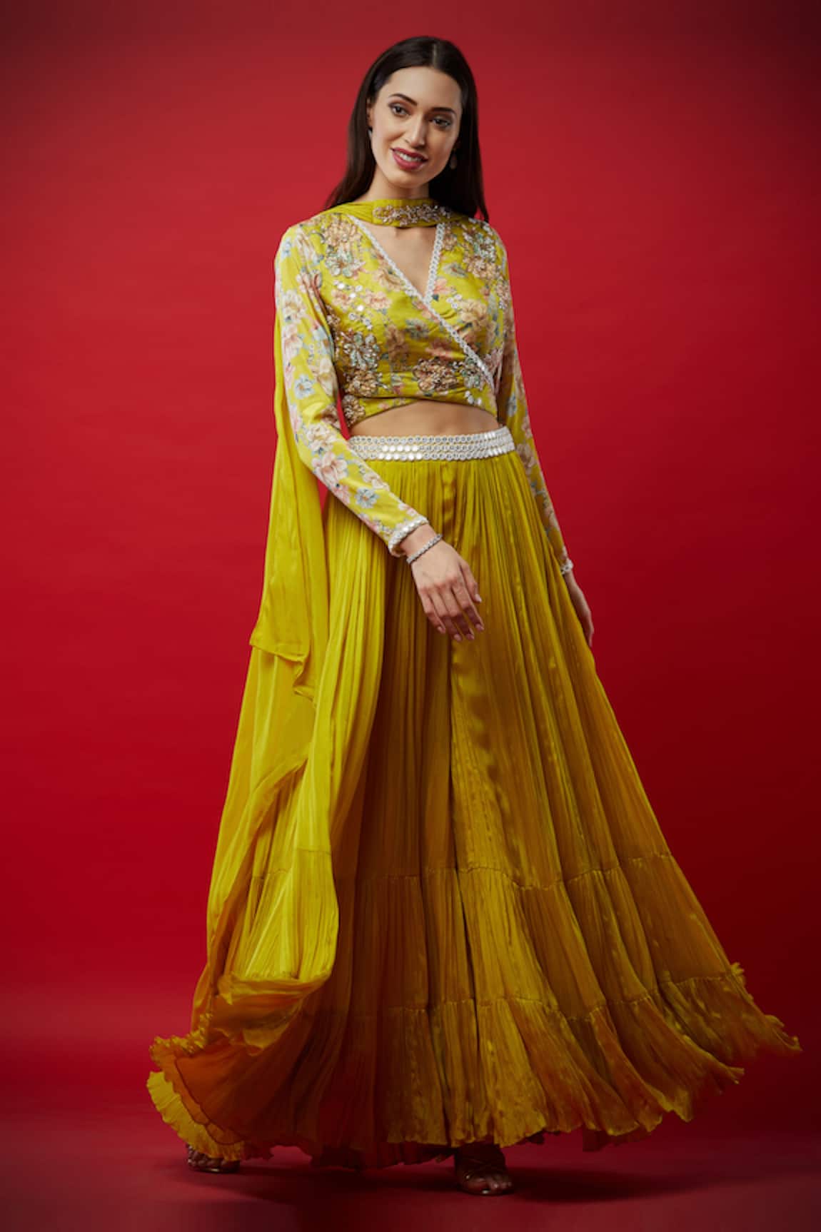Aayushi Maniar Embroidered Lehenga Set