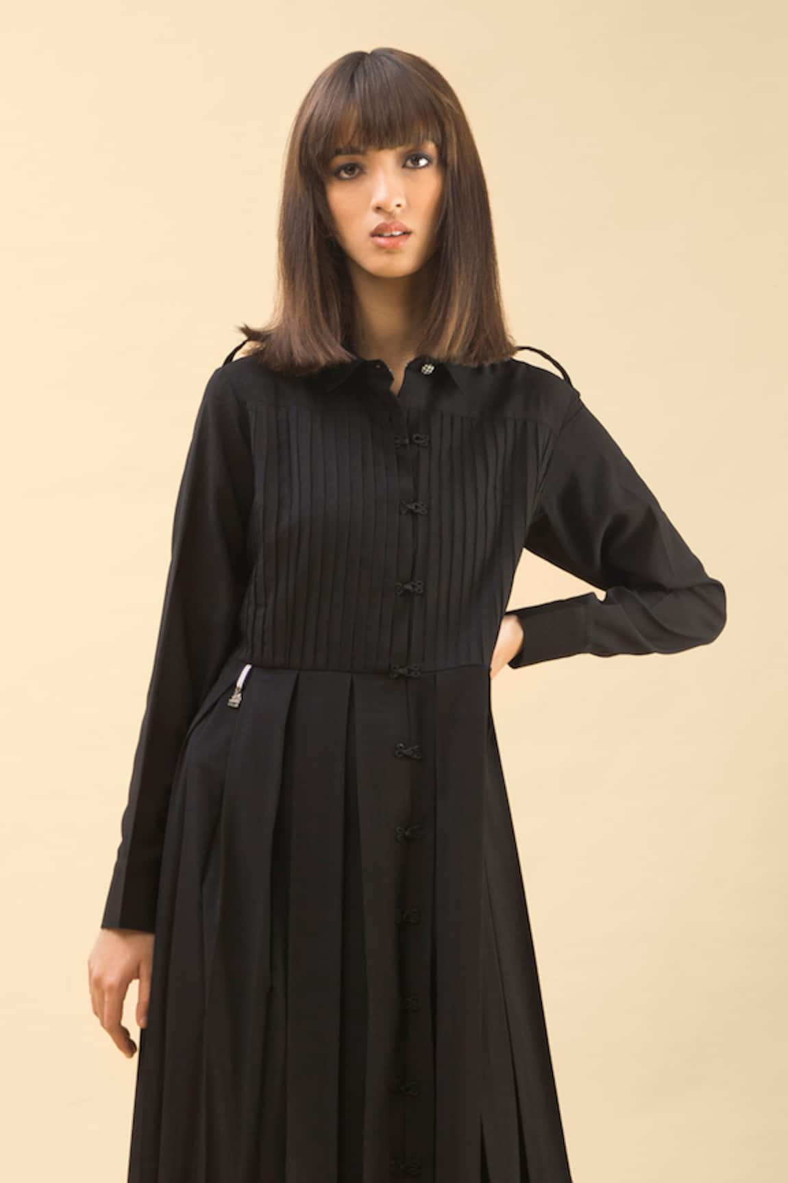 Chillosophy Pleated Maxi Dress