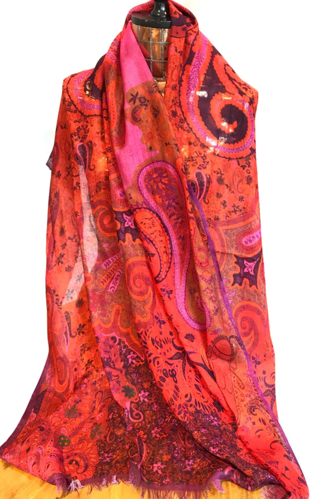 Pashma Cashmere Printed Scarf
