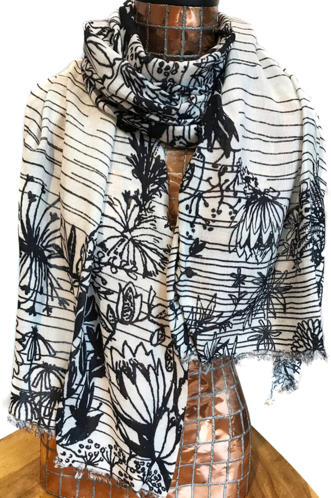 Pashma Cashmere Printed Scarf