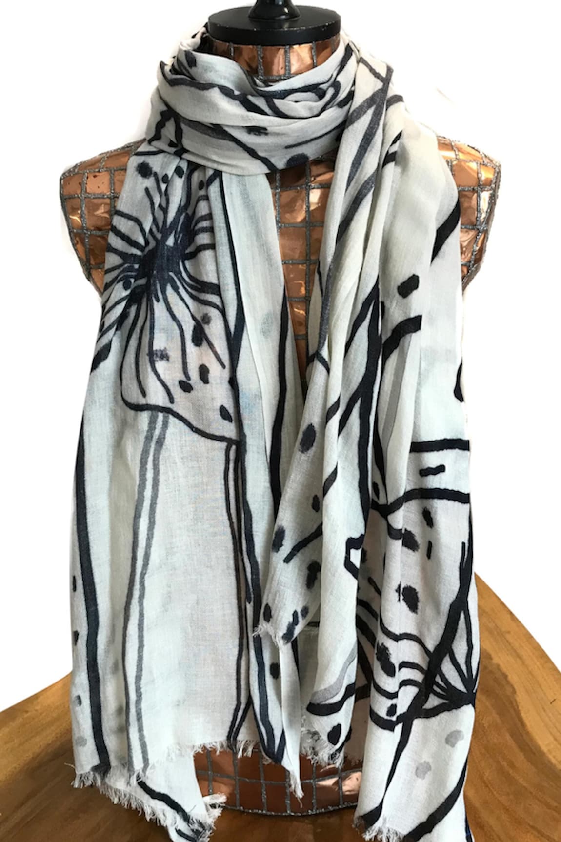 Pashma Cashmere Printed Scarf