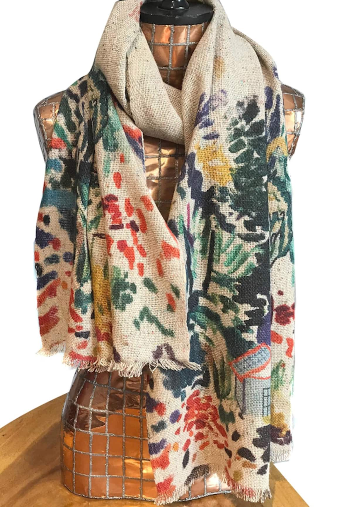 Pashma Cashmere Printed Scarf