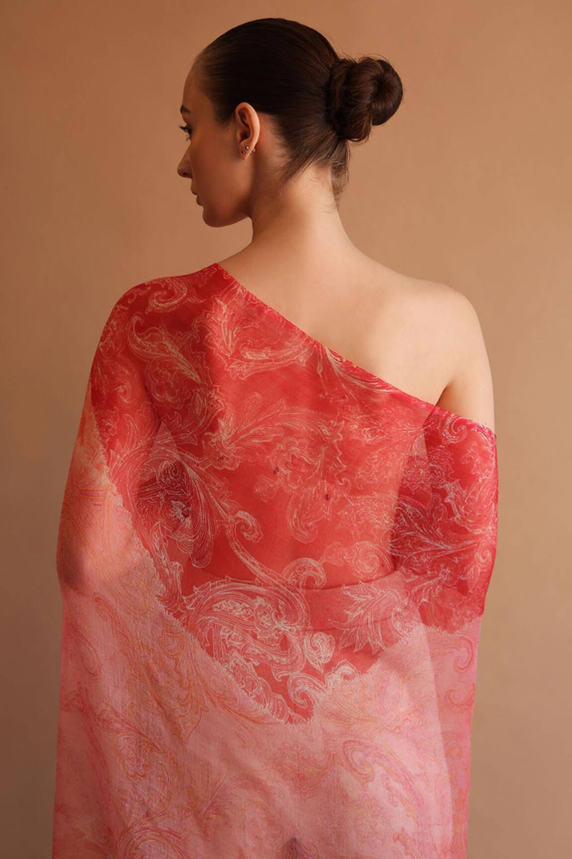 Pashma Cashmere Frayed Scarf 