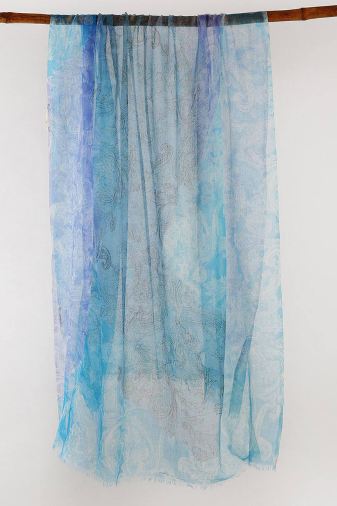 Pashma Cashmere Frayed Scarf