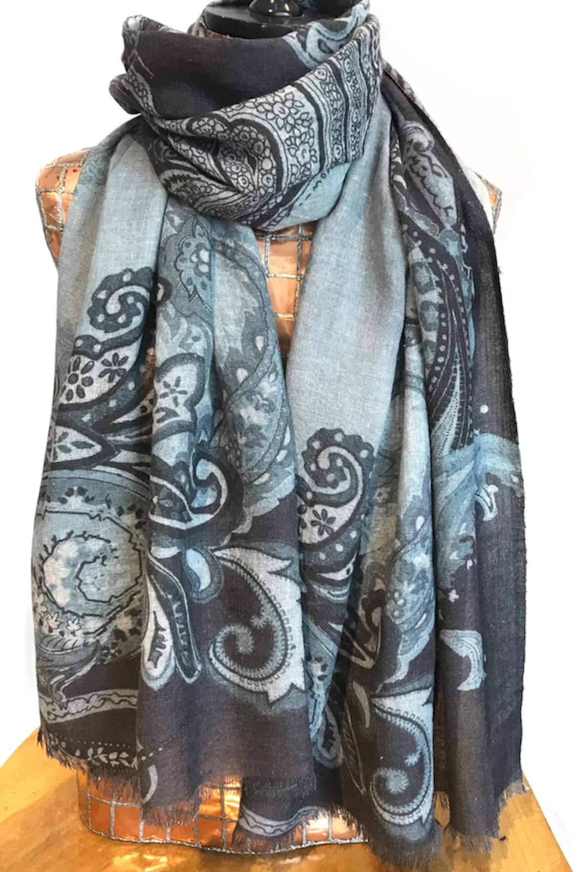 Pashma Cashmere Printed Scarf