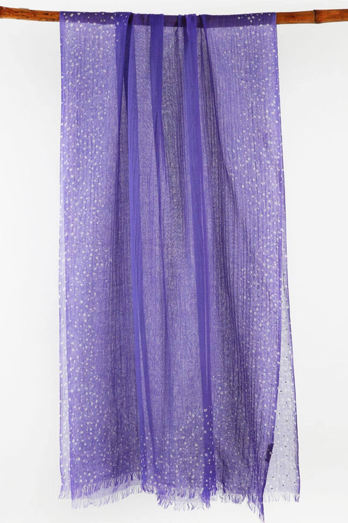 Pashma Silk Cashmere Printed Scarf